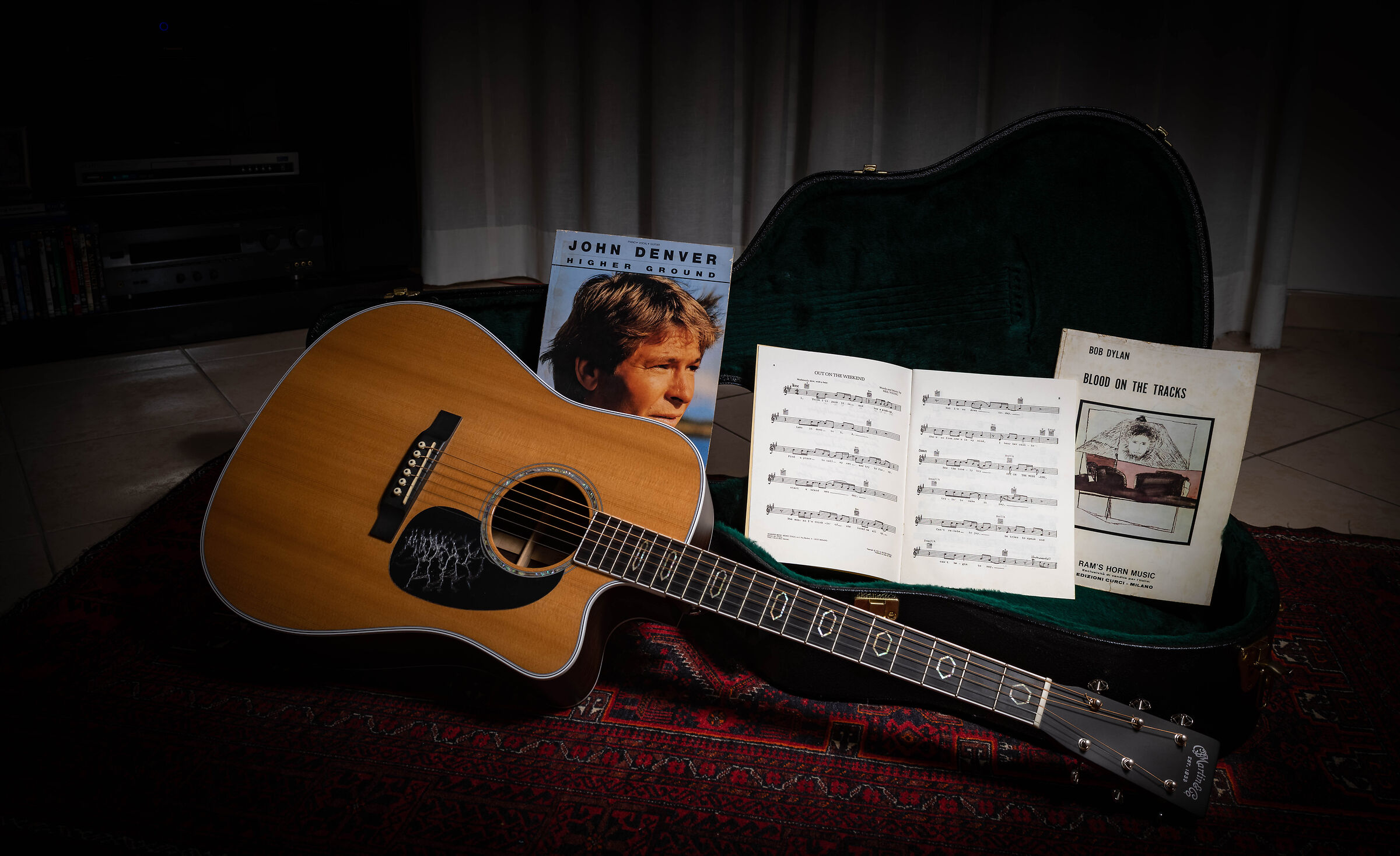 I sing it and I play it