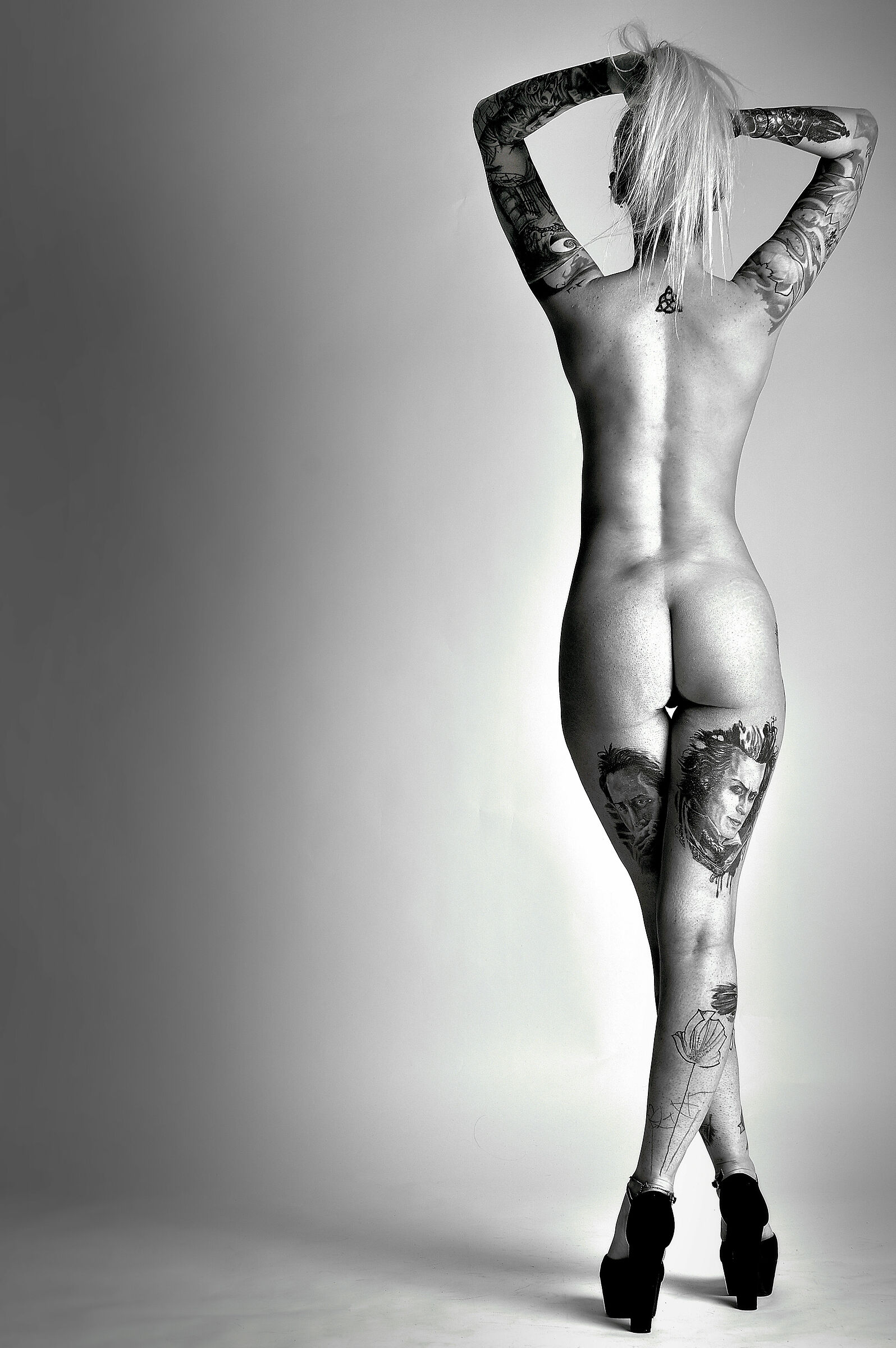 Mischa in the studio