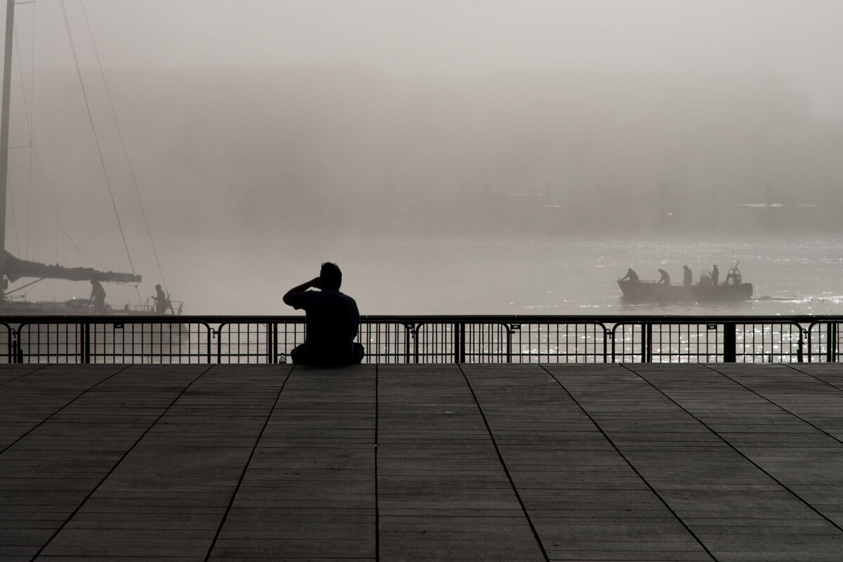 Mattina presto a Bordeaux