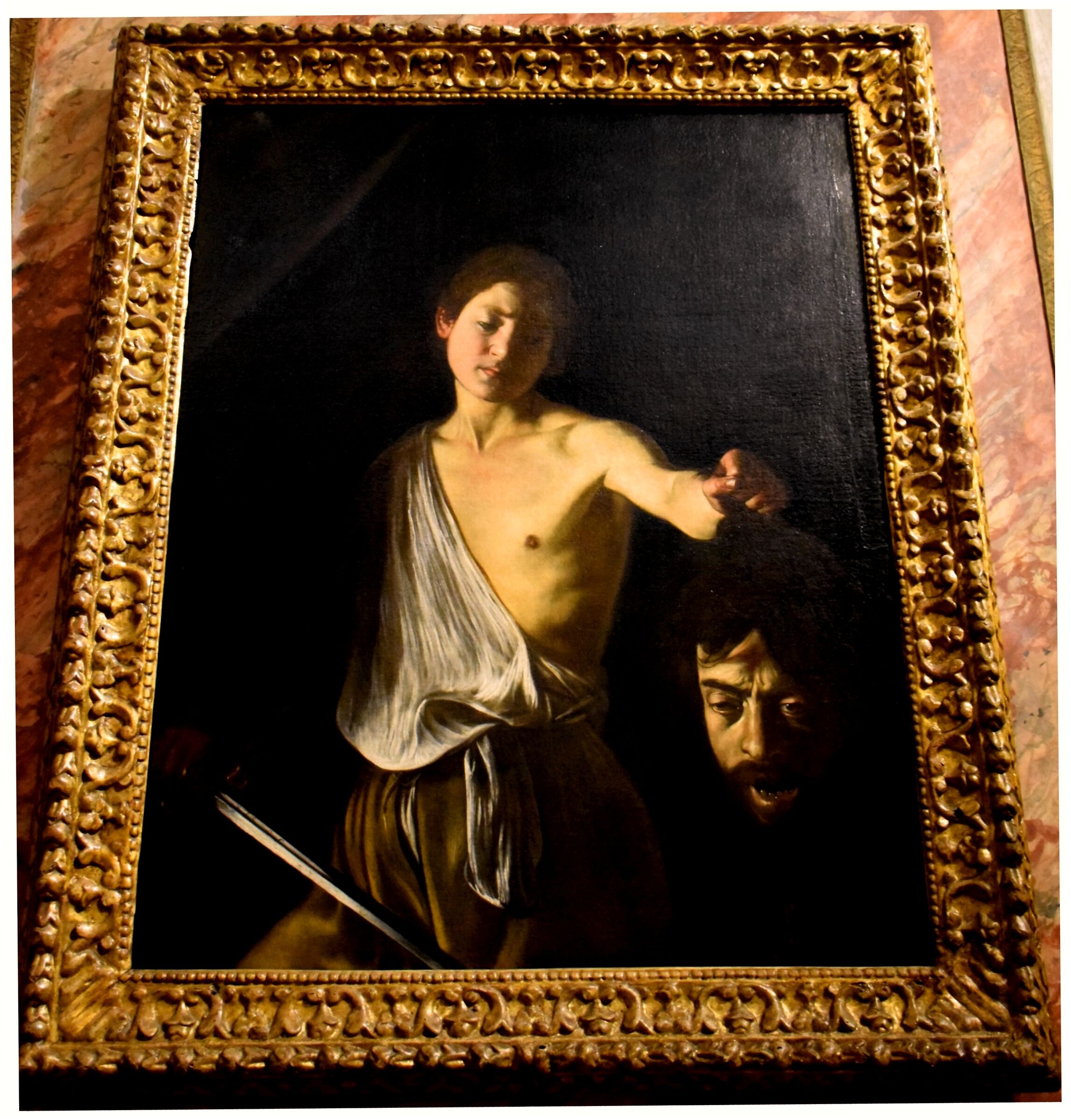Galleria Borghese - Caravaggio "Davide e Golia"