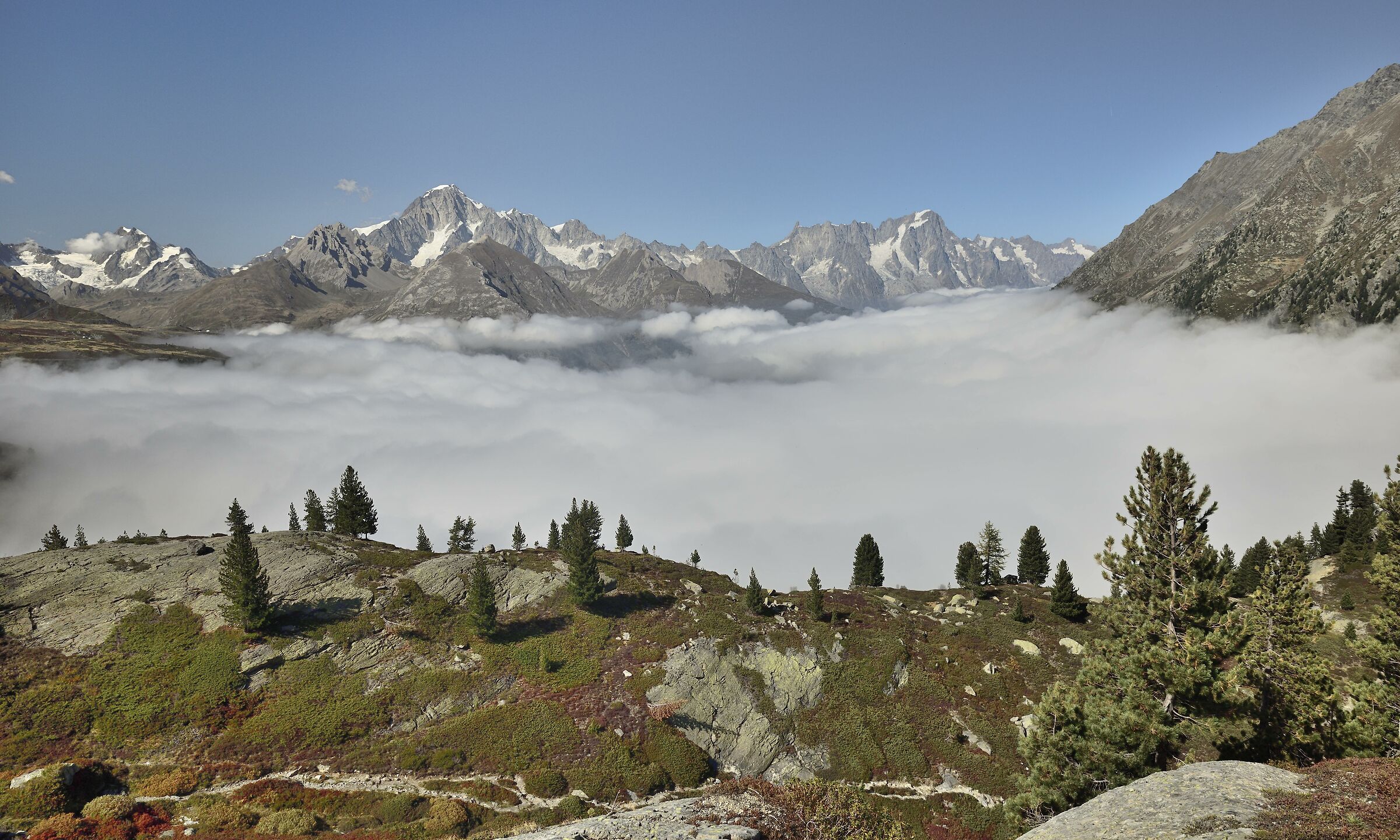 ci troviamo sullo stesso dosso del mattino