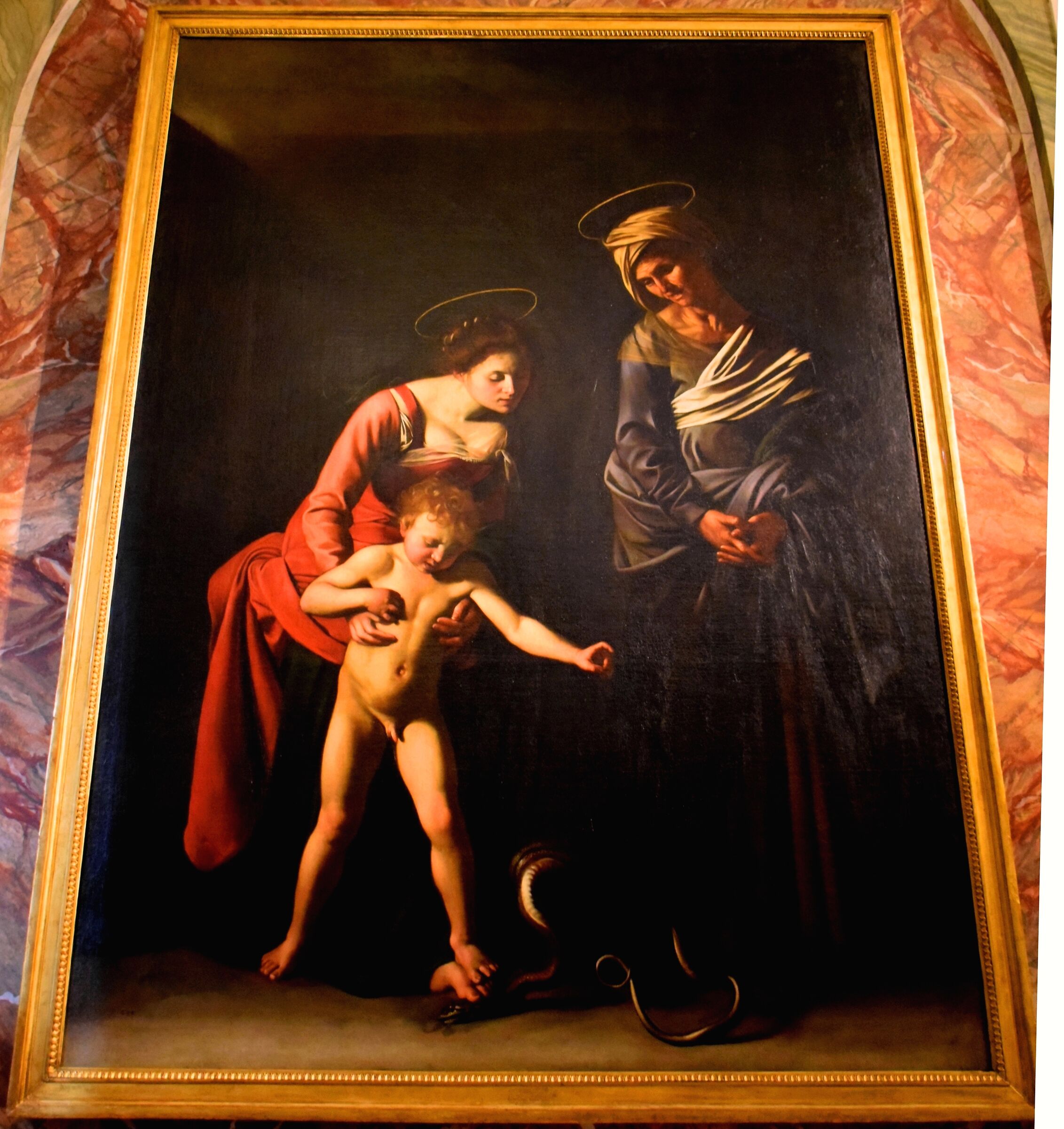 Galleria Borghese-Caravaggio "Madonna dei Palafrenieri&...