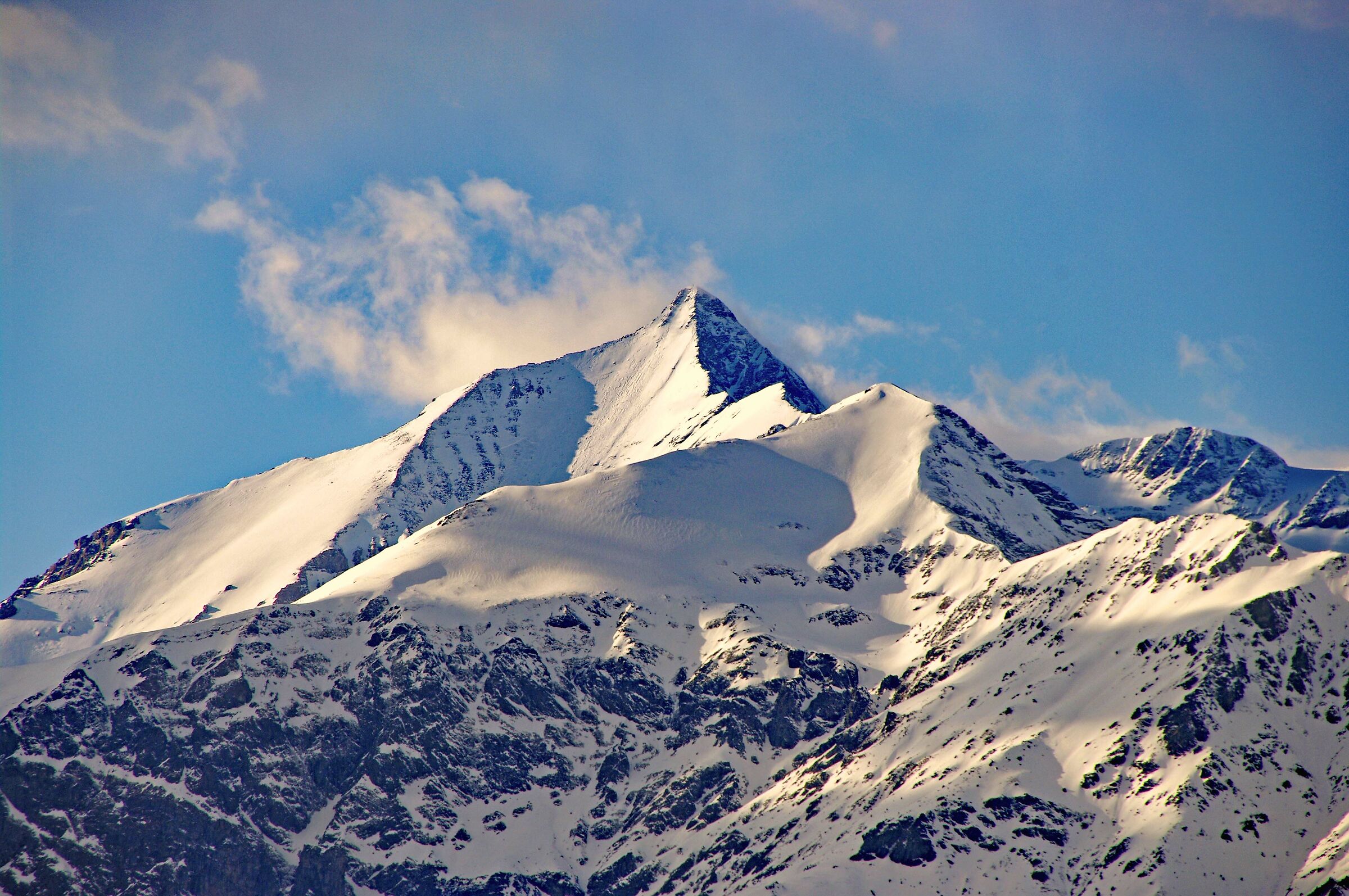 Il Rocciamelone dalla Sagra di S. Michele (Piemonte)
