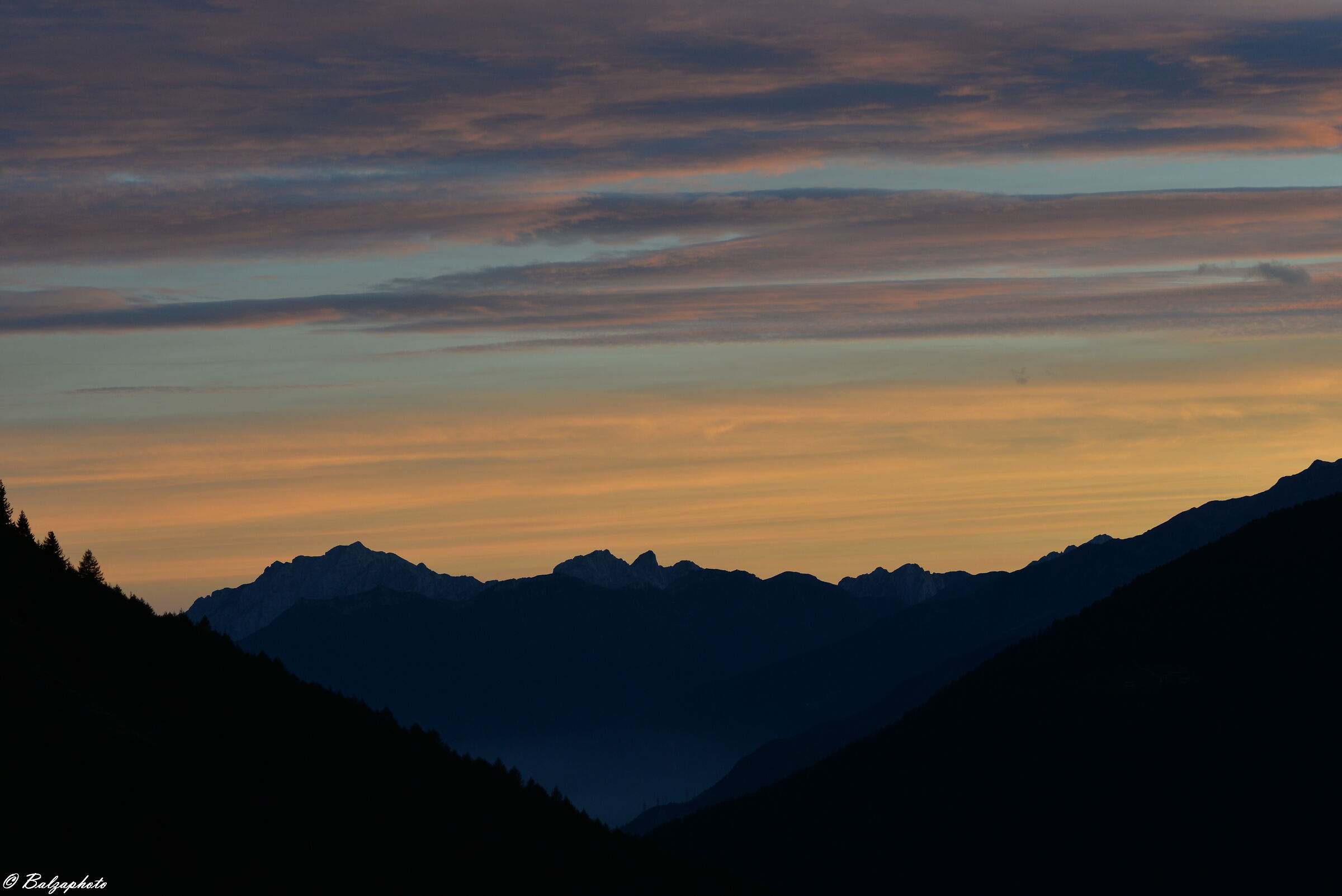 Night falls and another day is coming to an end