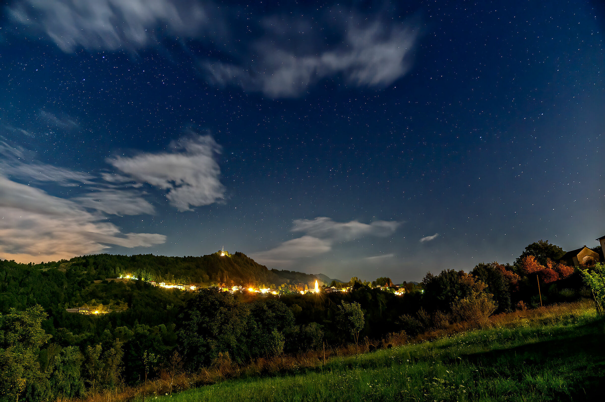 On the end of the evening...