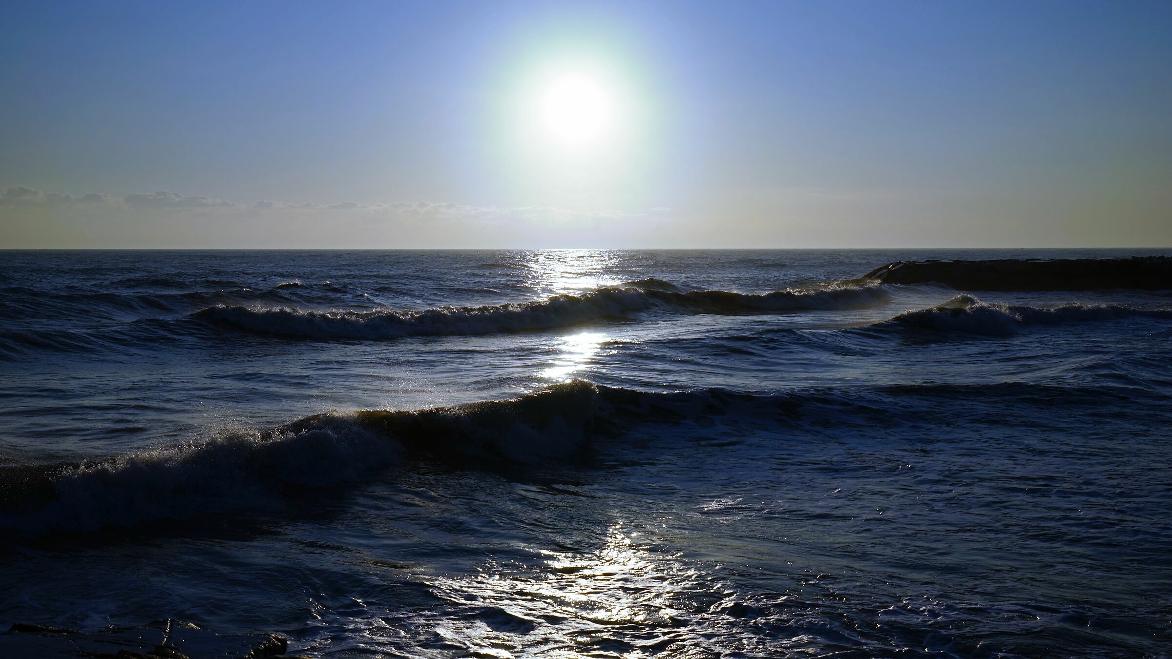 the colors of the sea ....