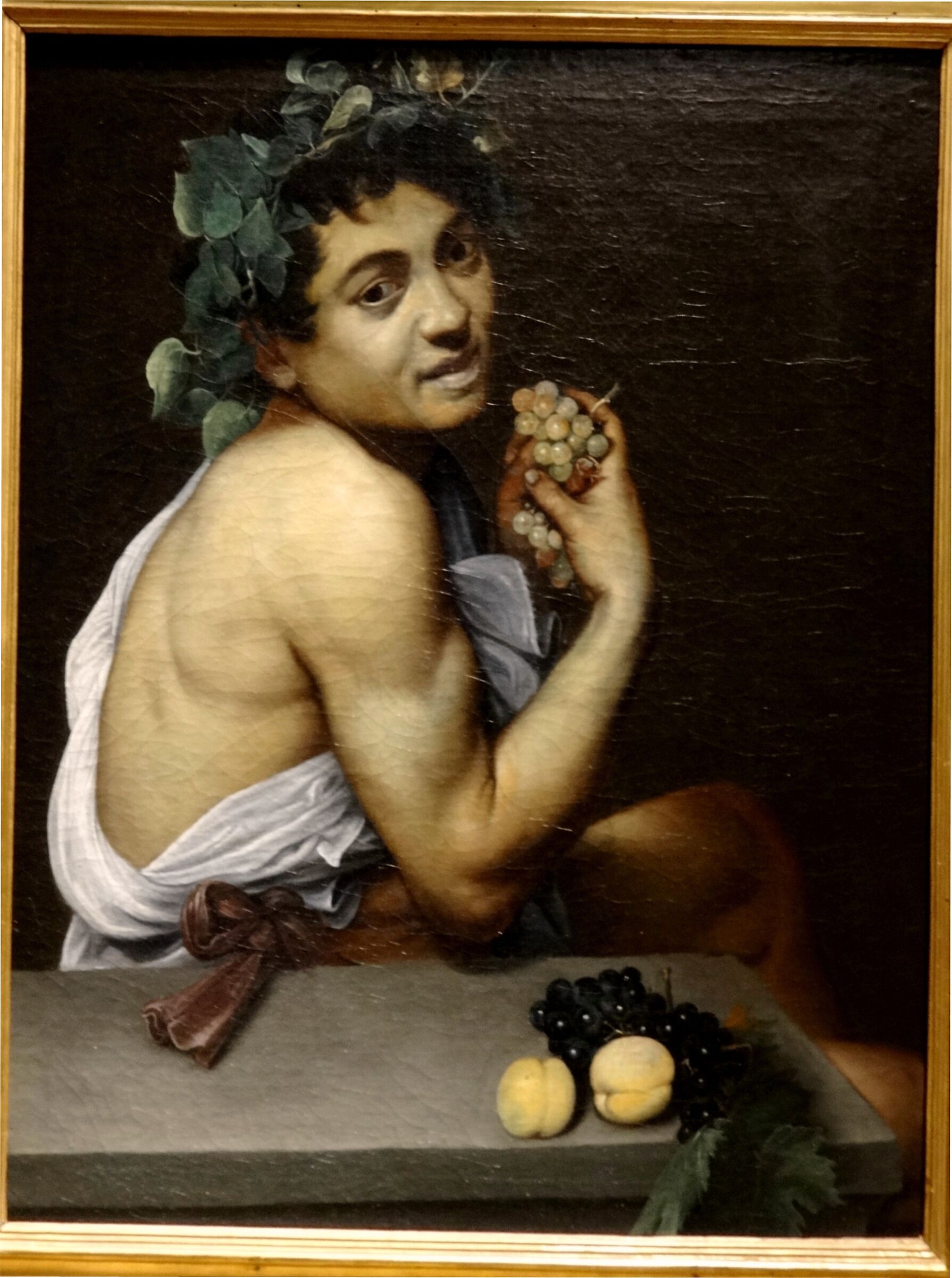Galleria Barberini-Caravaggio "Autoritratto come Bacco&...