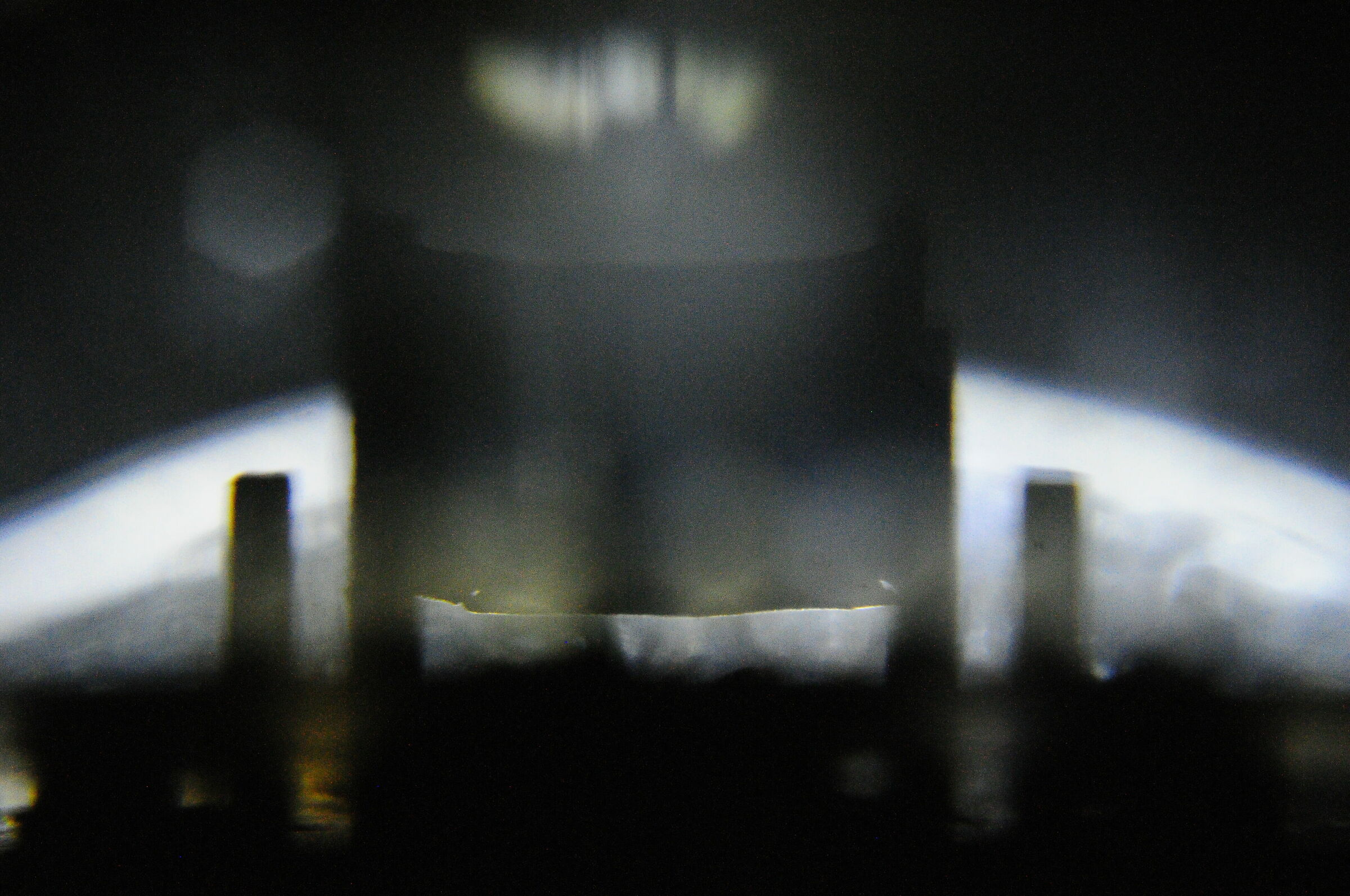 La Terra dalle antenne della Soyuz