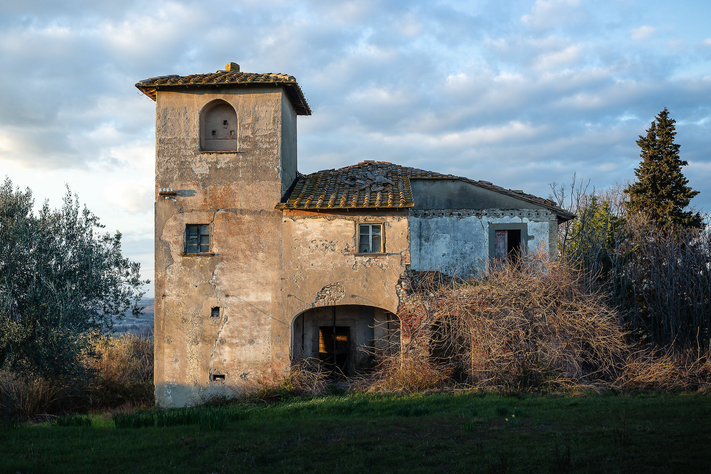 Tramonto sul rudere: Sonnino