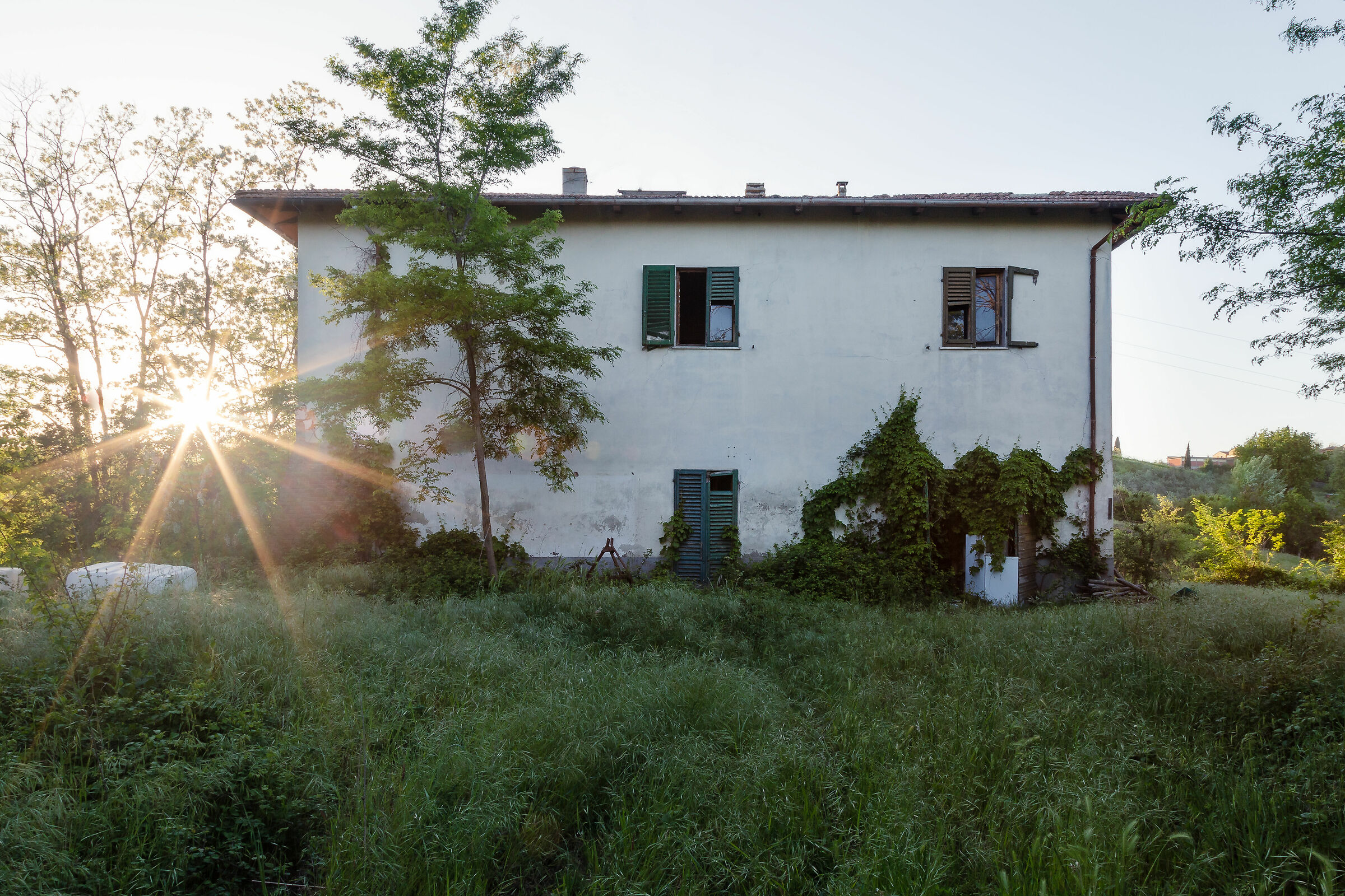 Tramonto sul rudere: Lungagnana