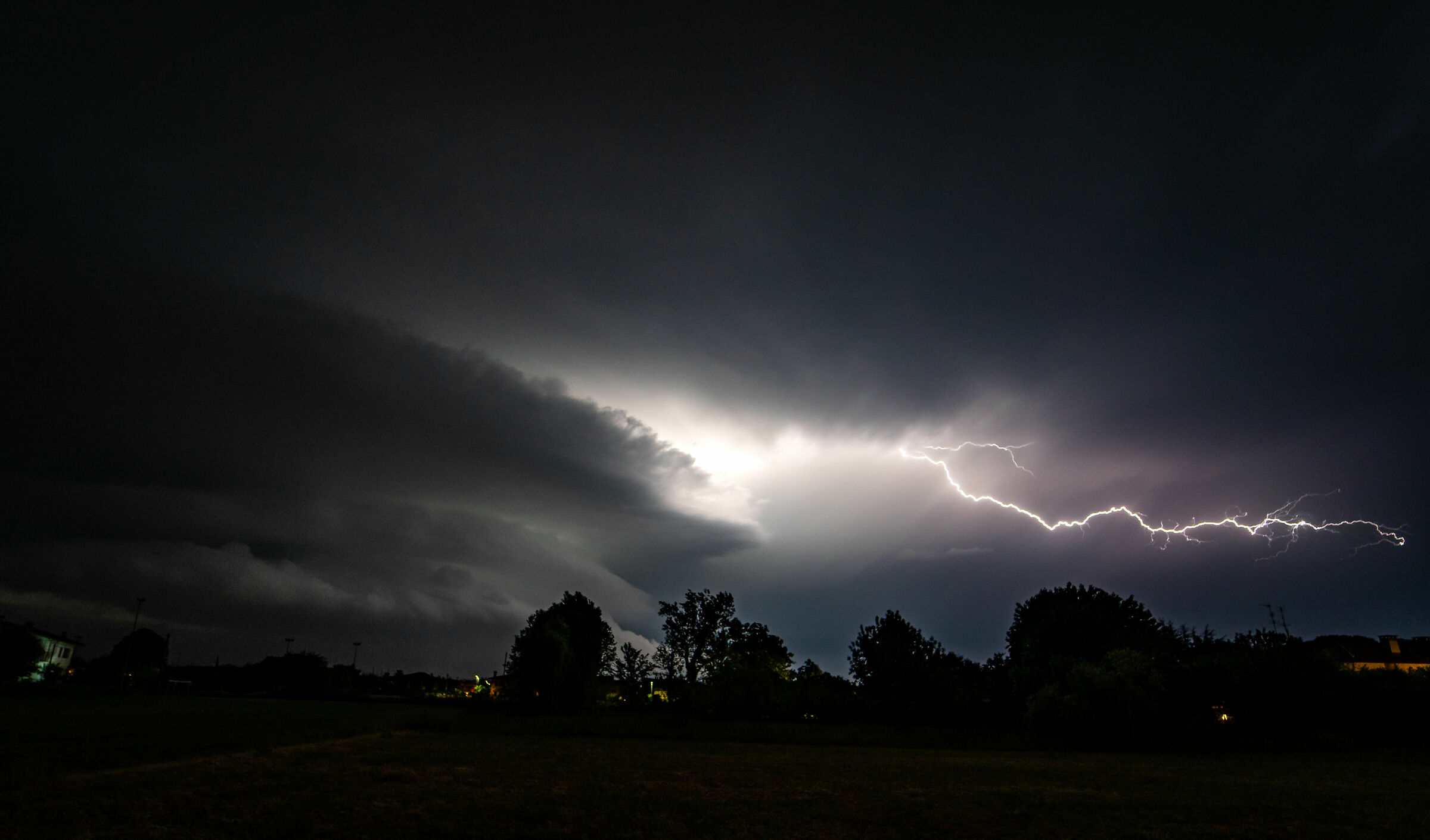 Fulmini su Abano Terme