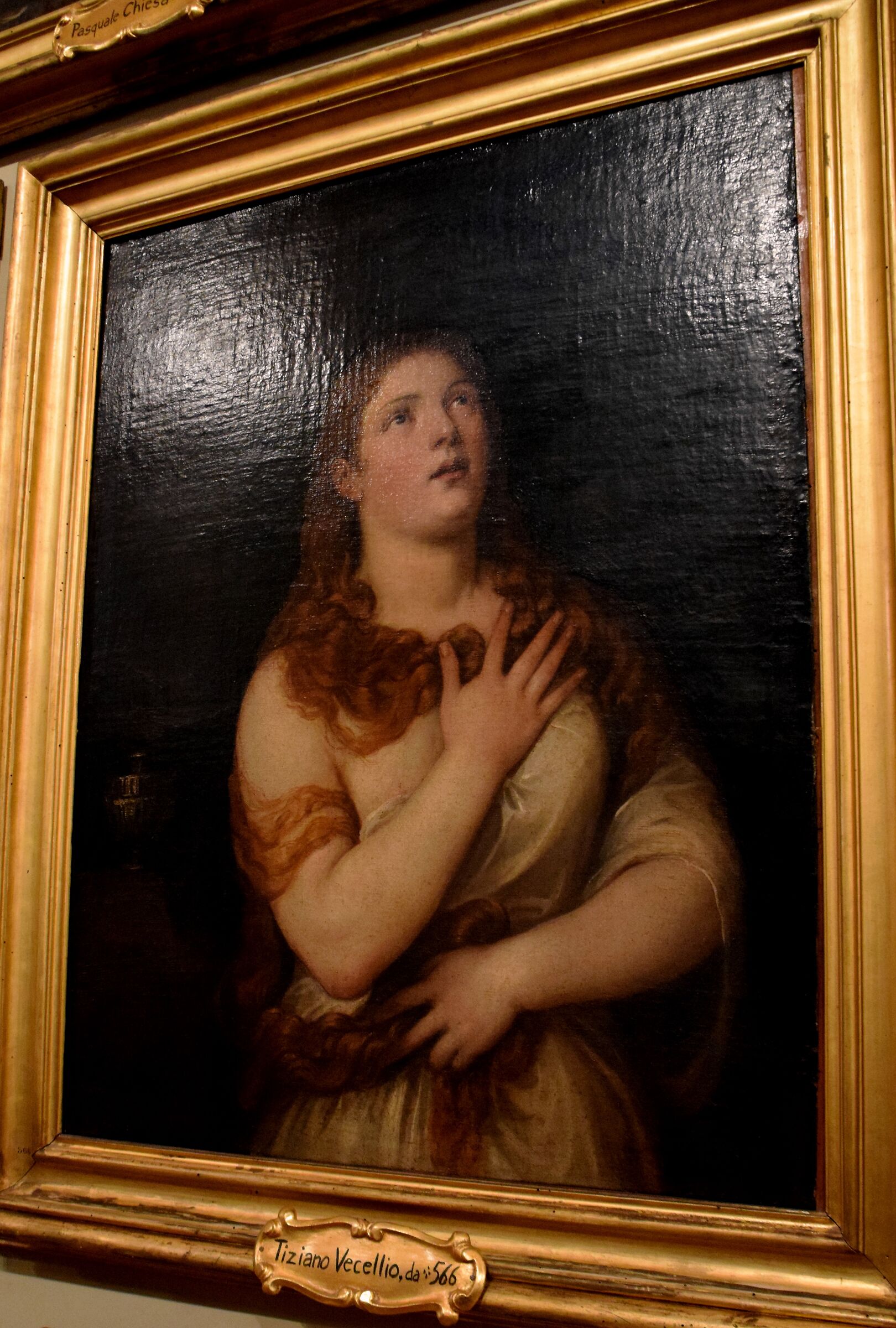 Galleria Doria Pamphilj - Tiziano "Maddalena penitente&...