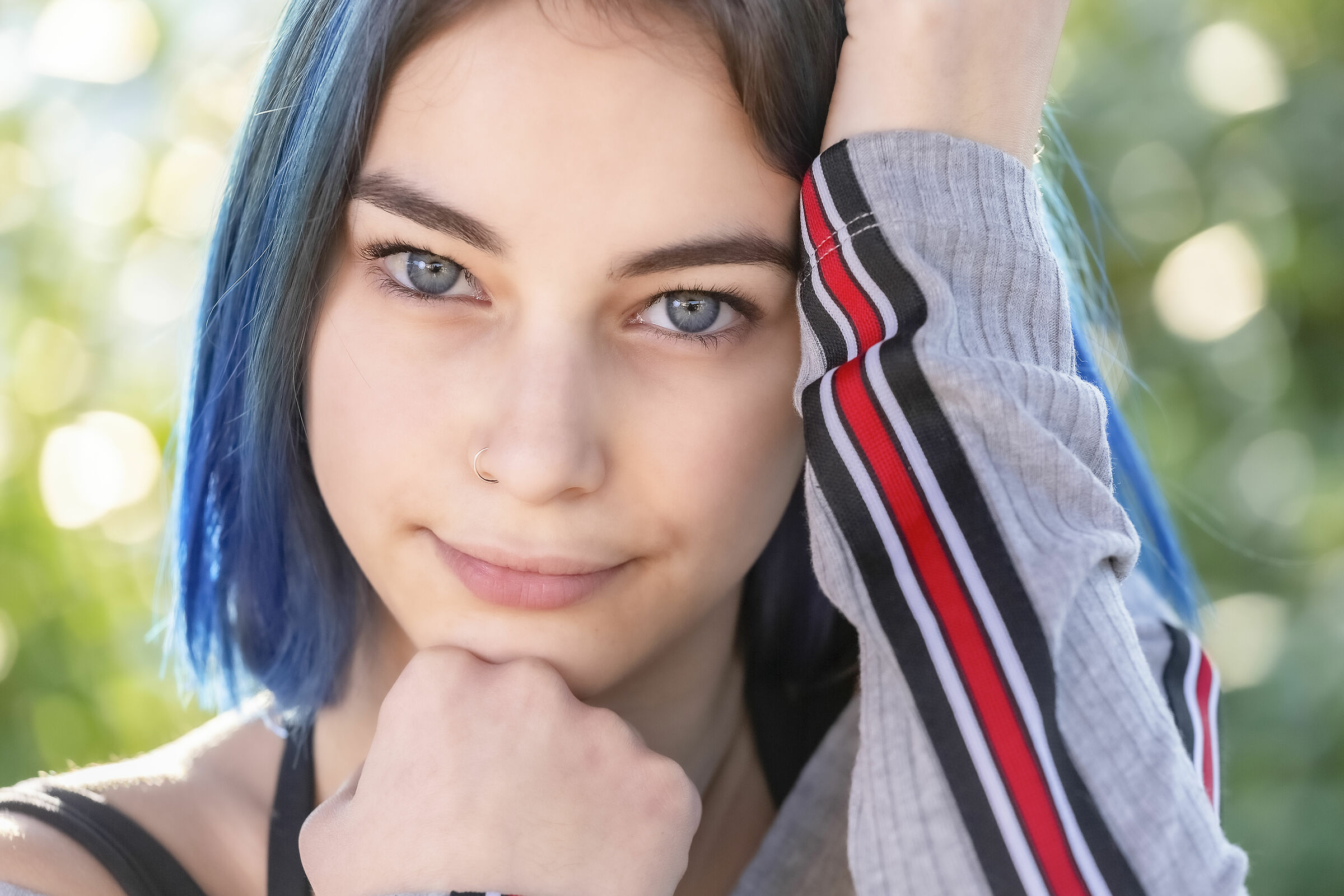 The more I looked at her, the more I liked her