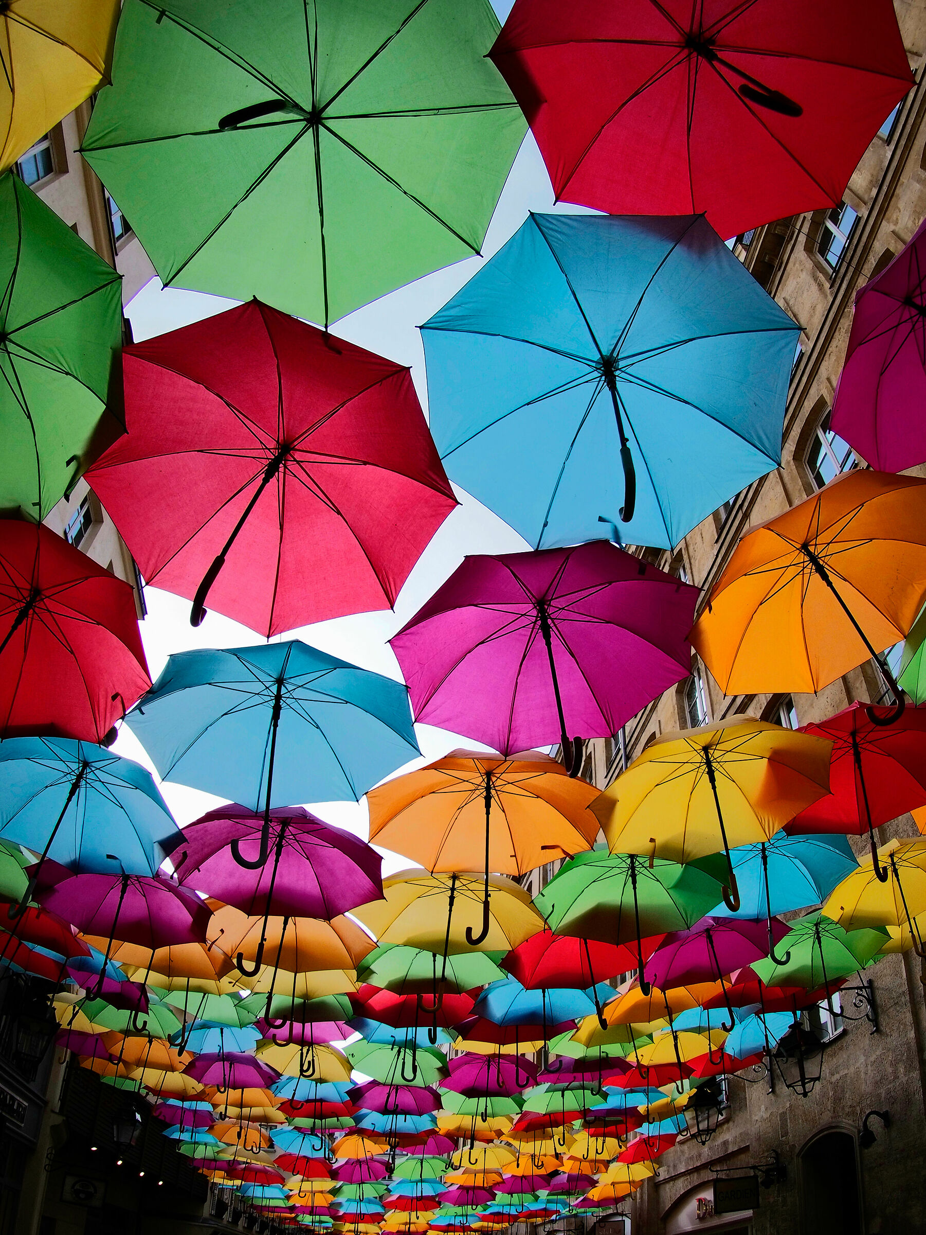 Ombrelli colorati