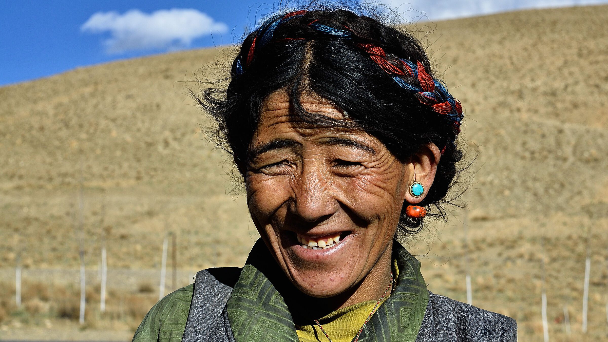 Contadina tibetana