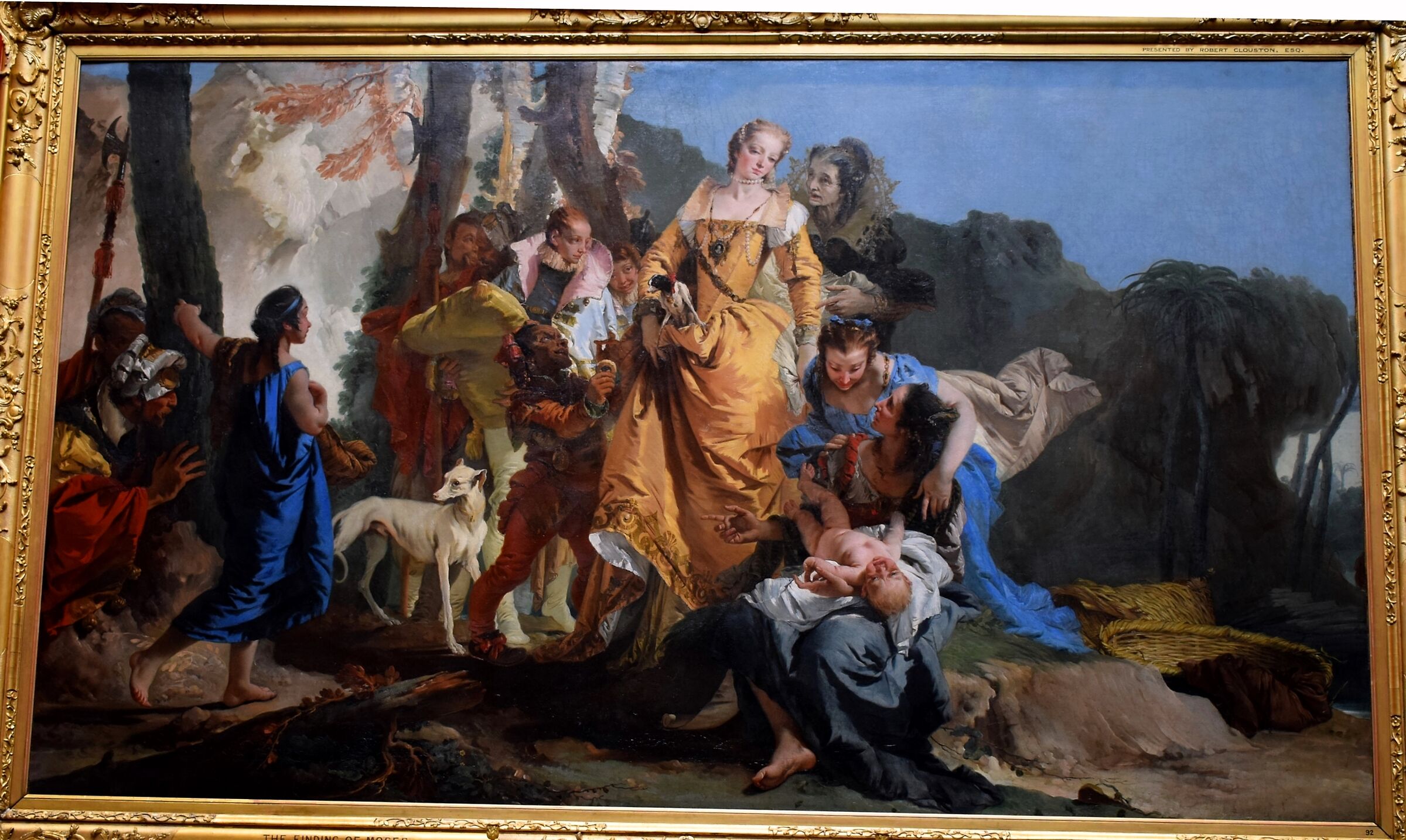 g.b. Tiepolo "Ritrovamento di Mosè"