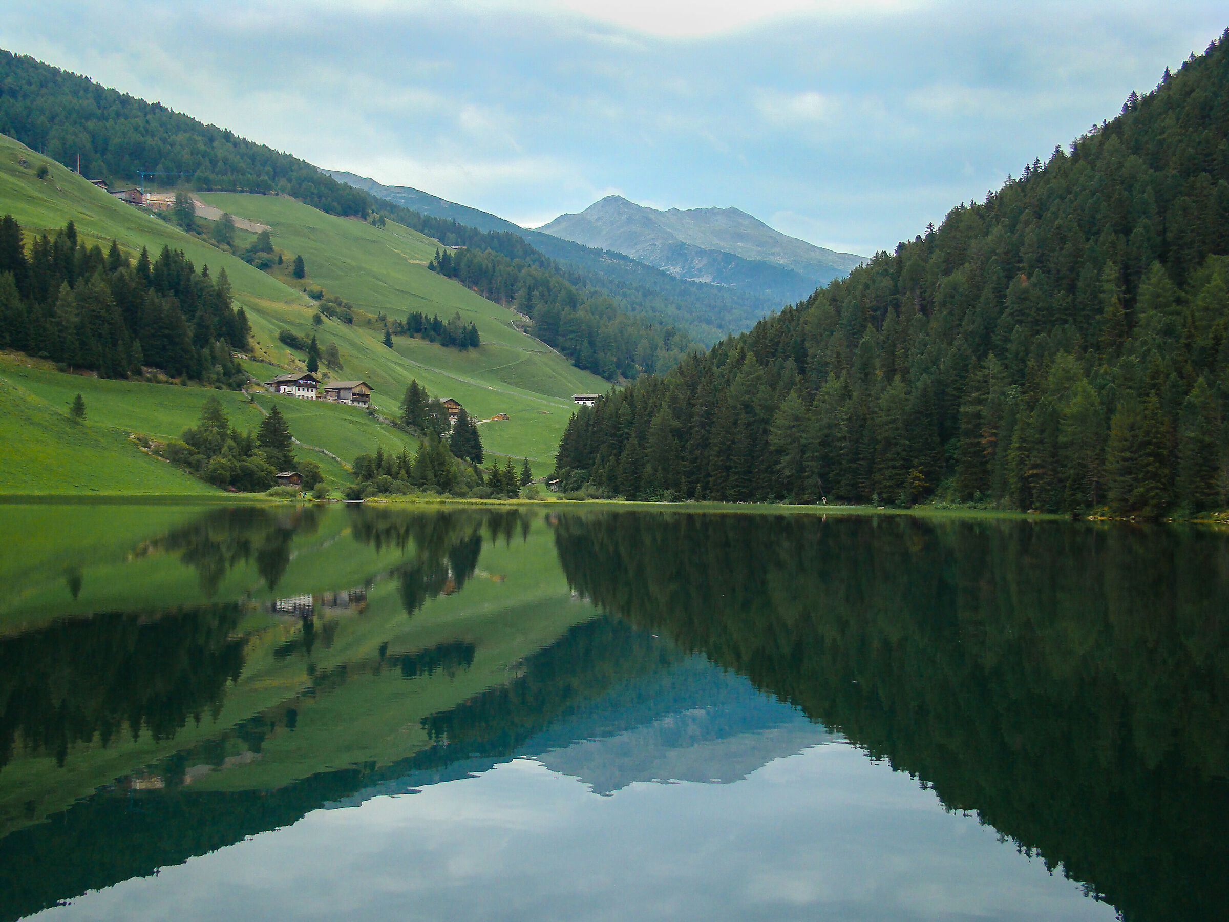 Lake Valdurna (Val Sarentino), it's about to rain