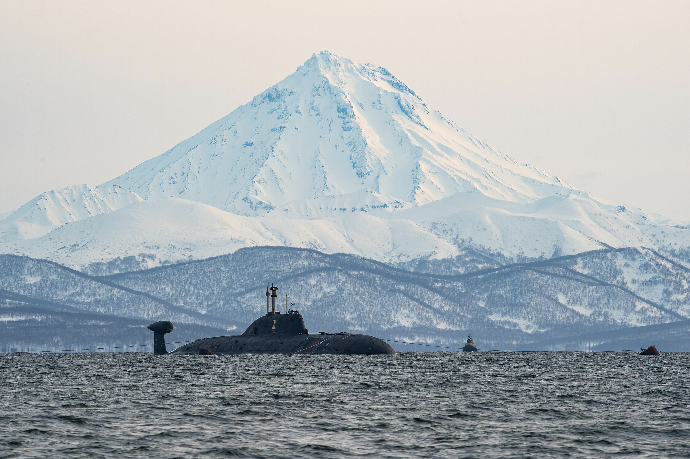 Akula-class submarine. Kamchatka