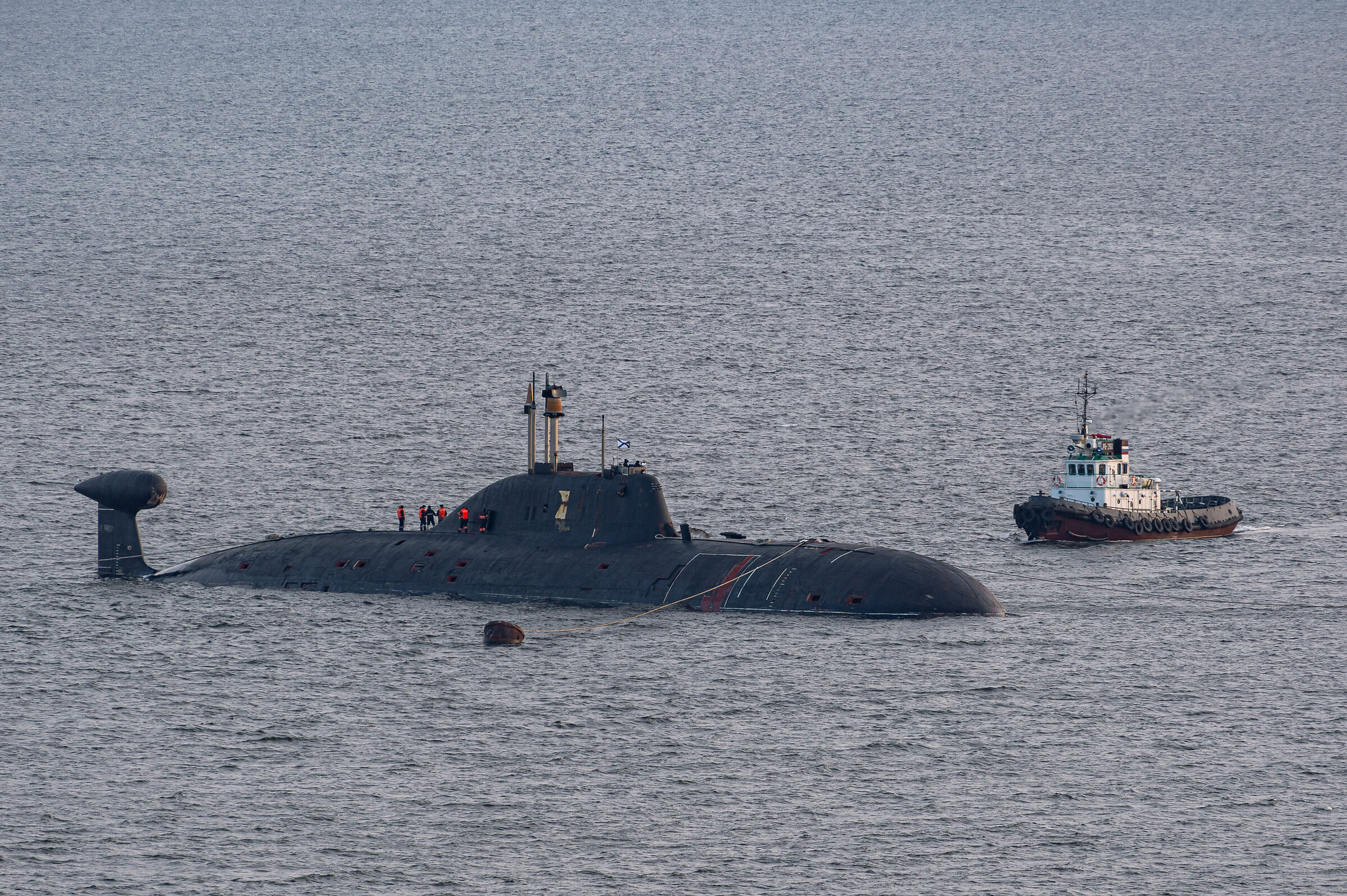 Akula-class submarine. Kamchatka