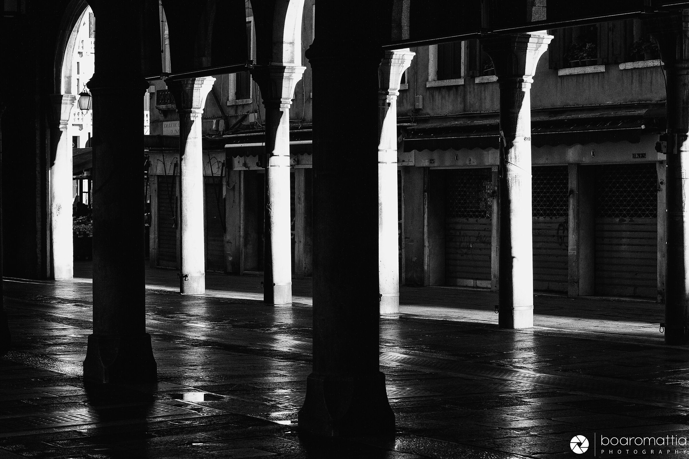 Mercato di Venezia B&W
