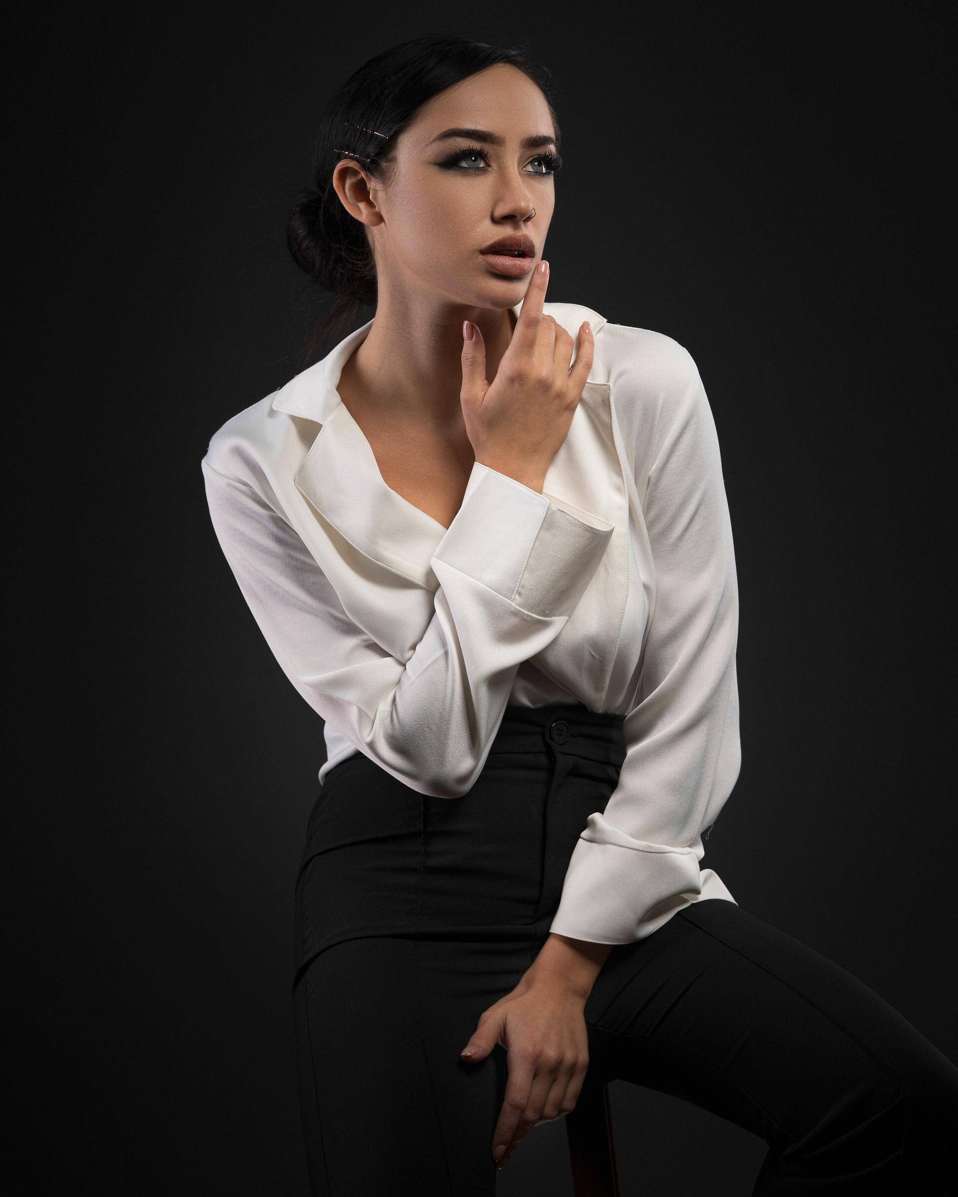 studio portrait
