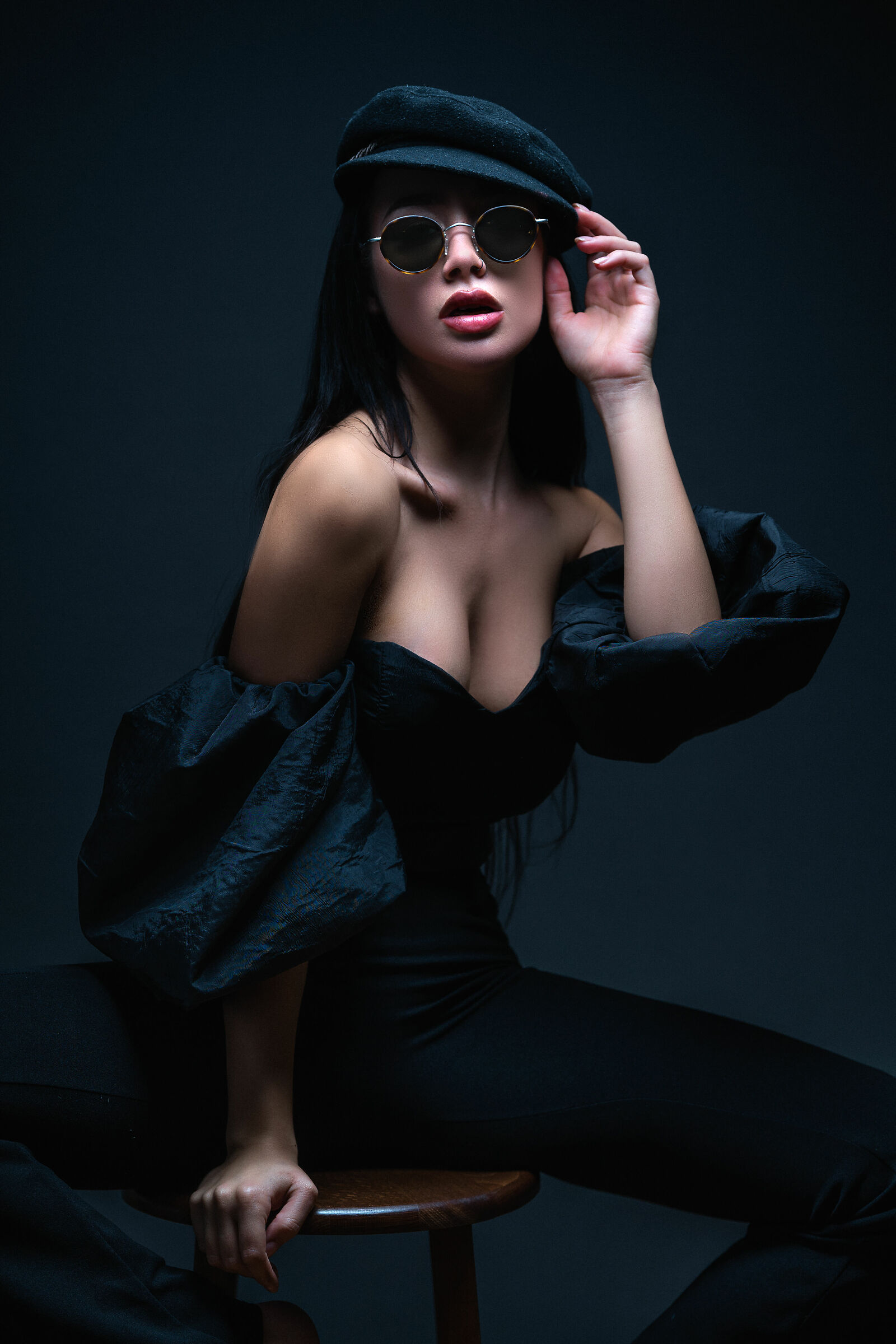 studio portrait