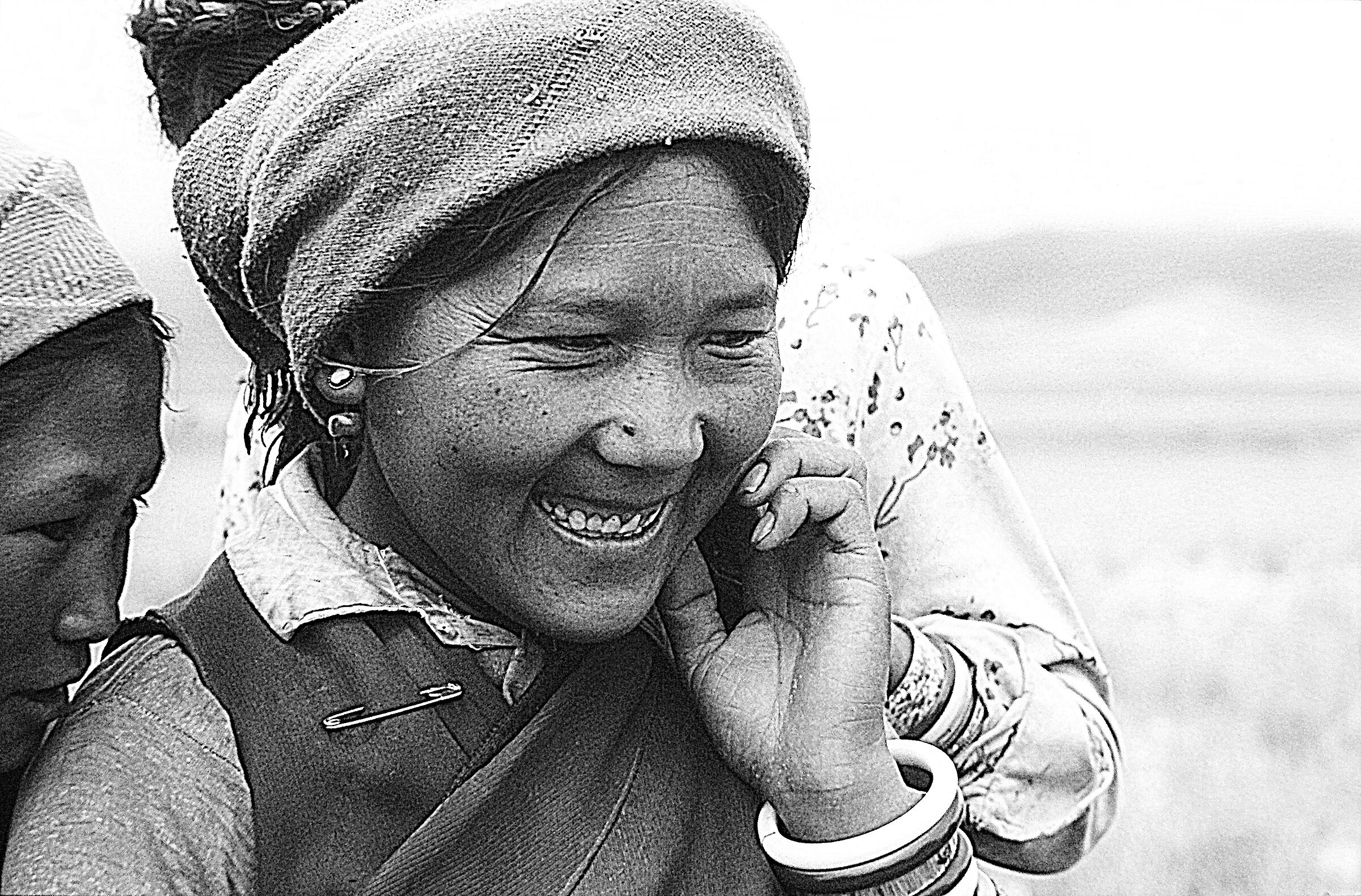 The Earring Girl - Tibet - 1985