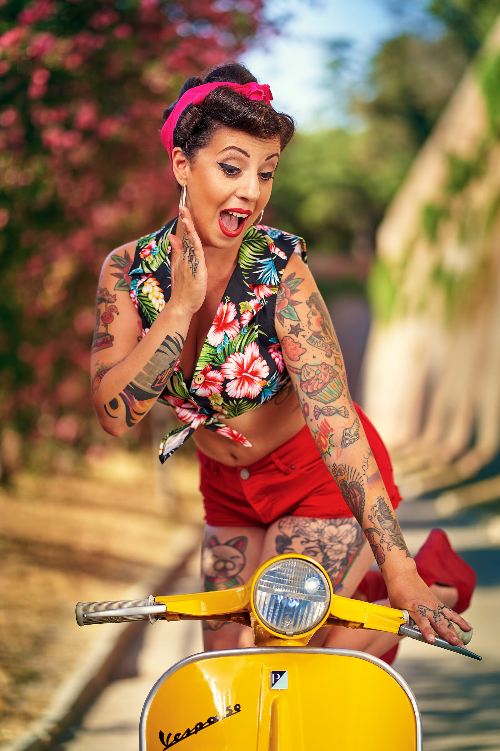 pin-up portrait