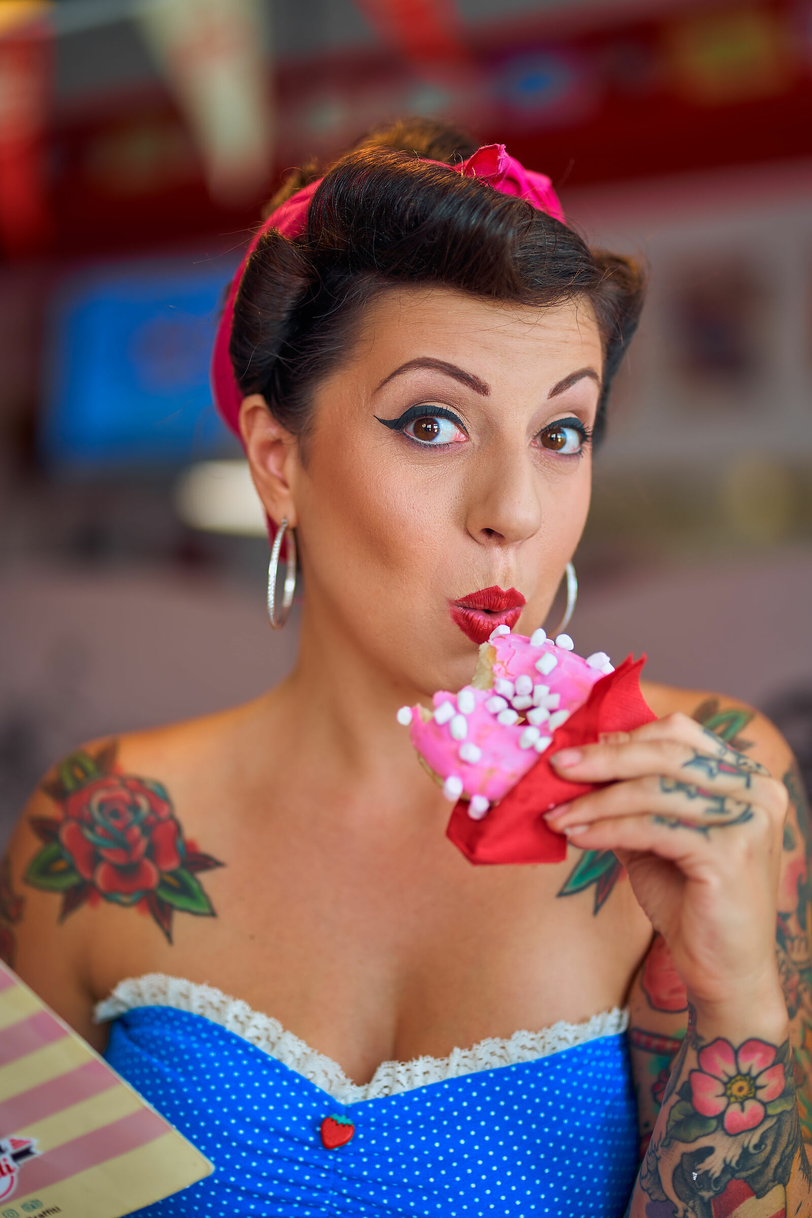 pin-up portrait