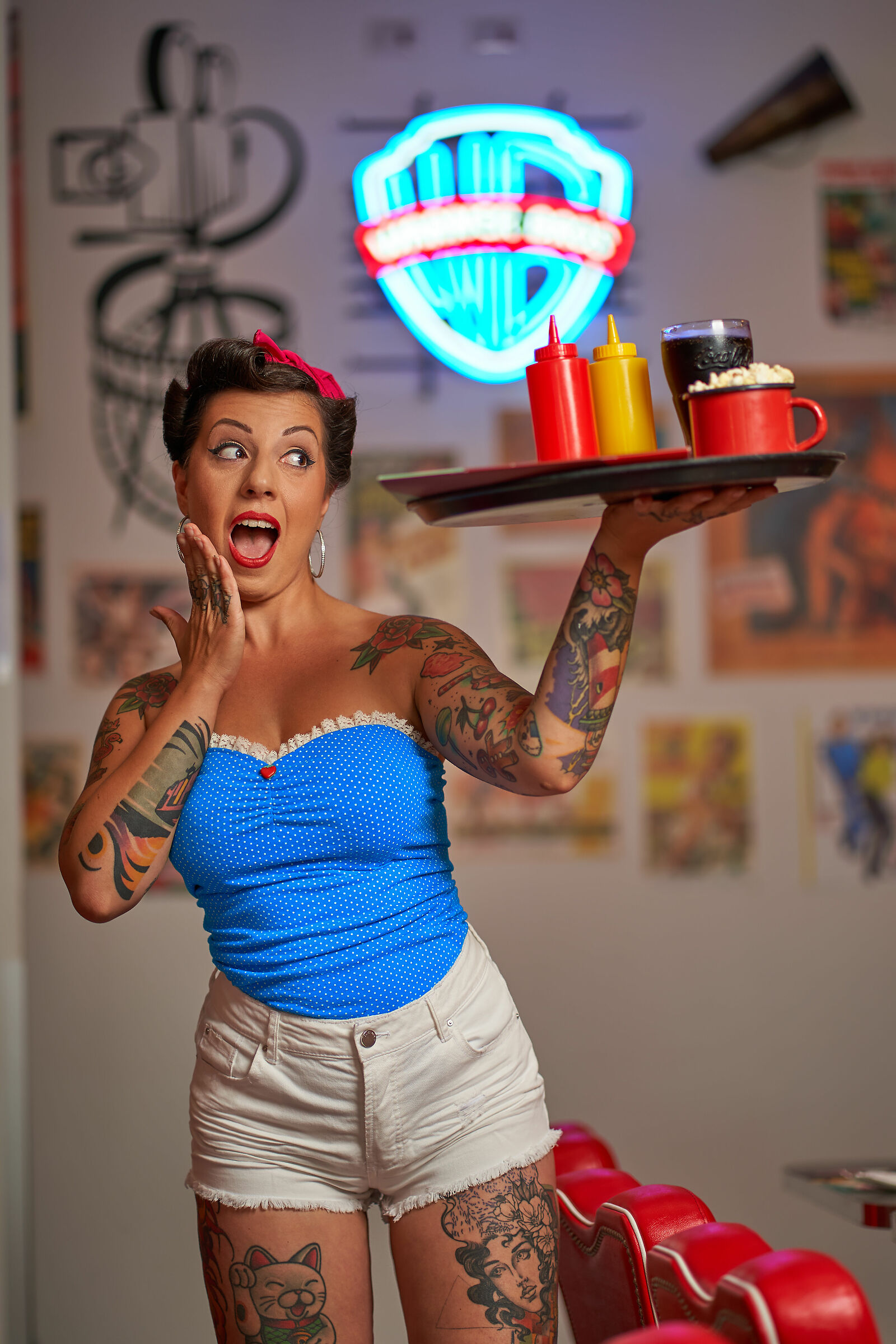 pin-up portrait