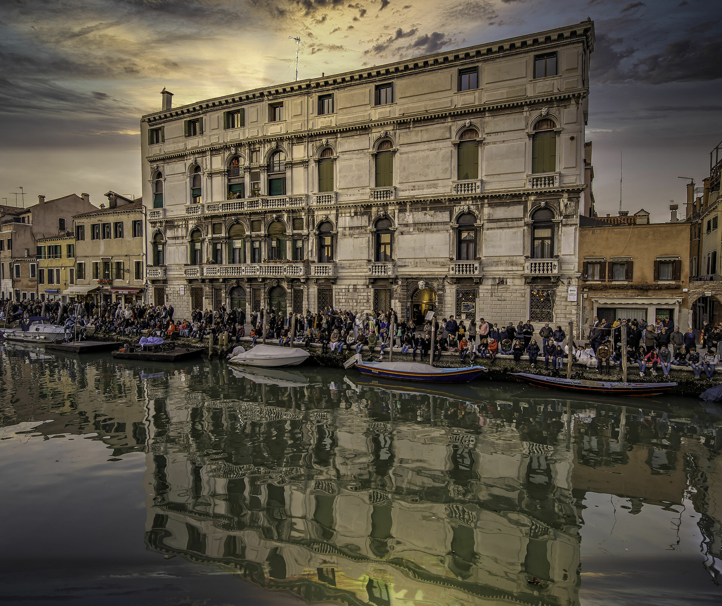 Waiting for the event