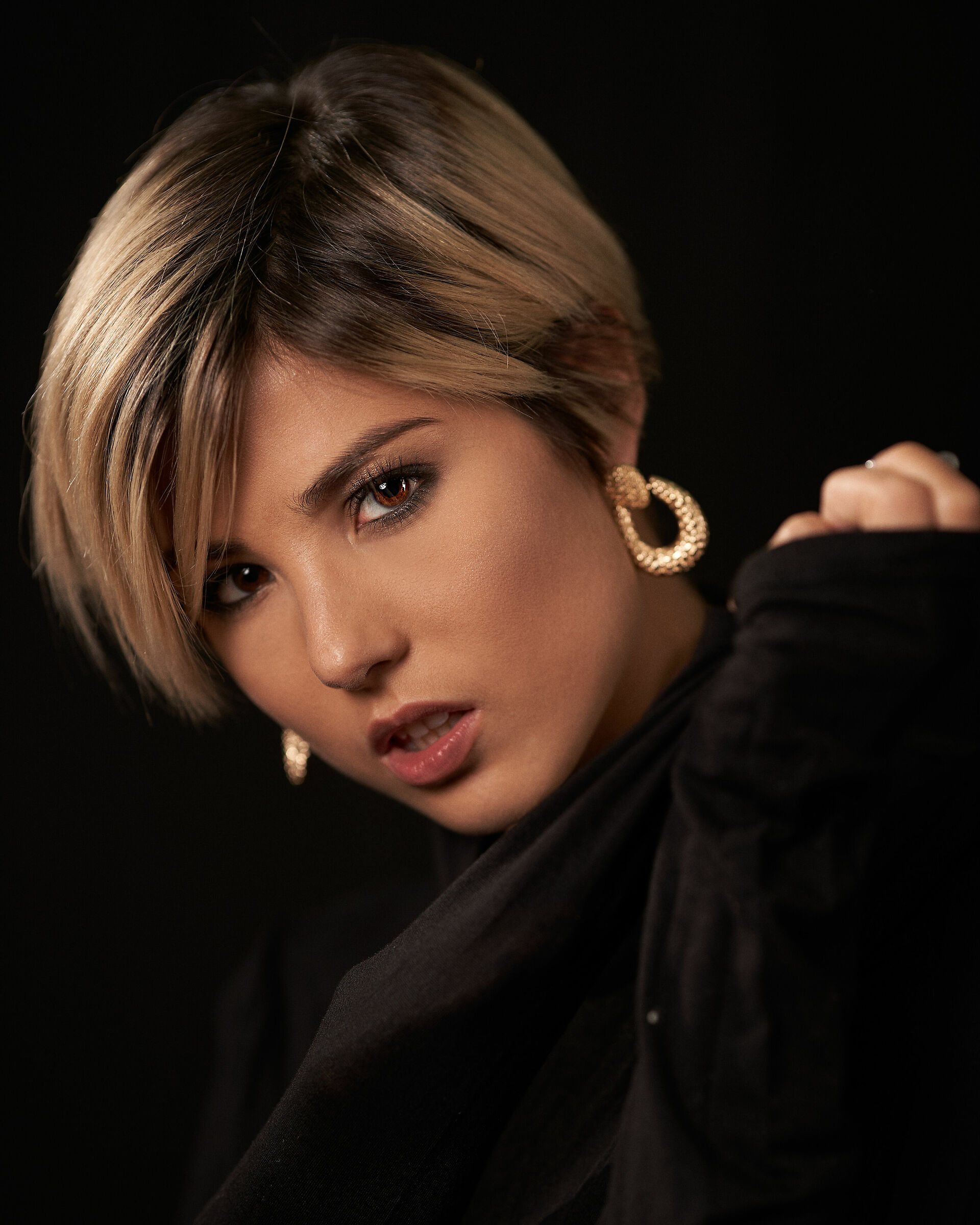 studio portrait