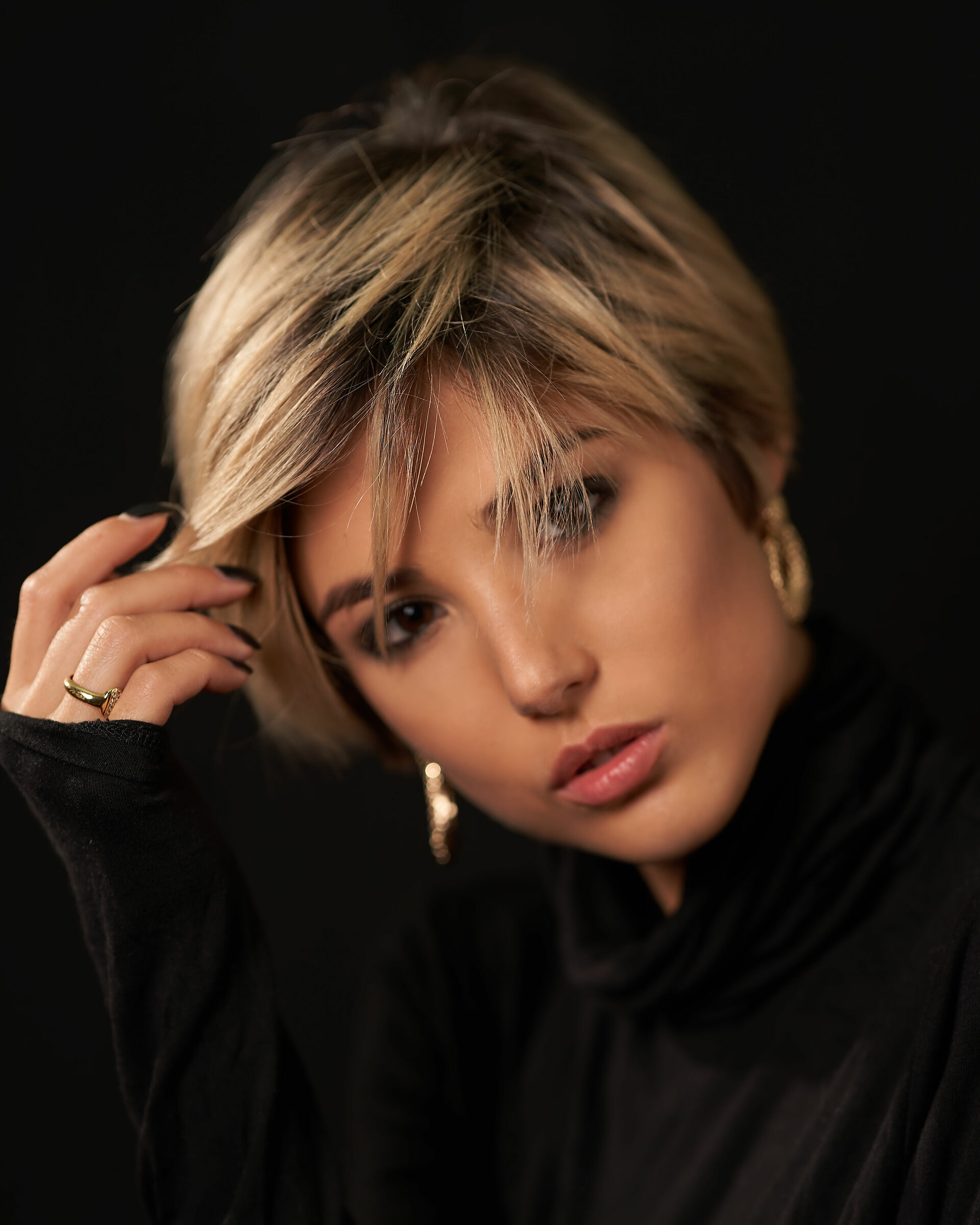 studio portrait