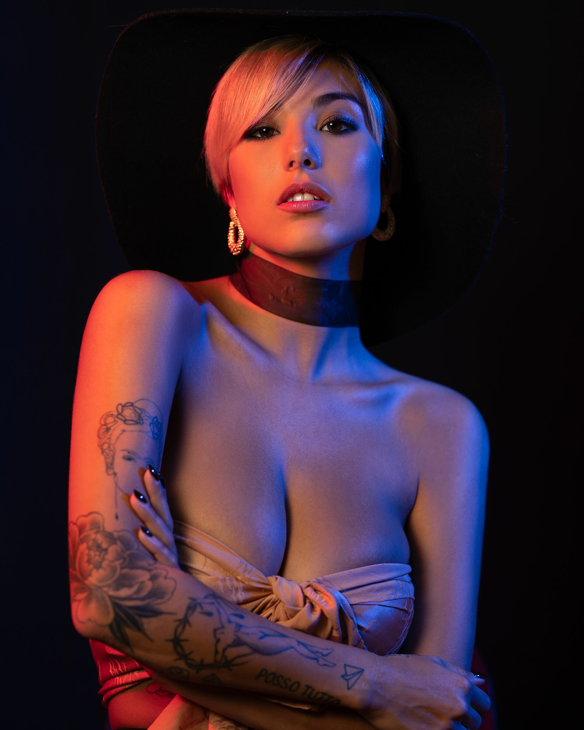 studio portrait