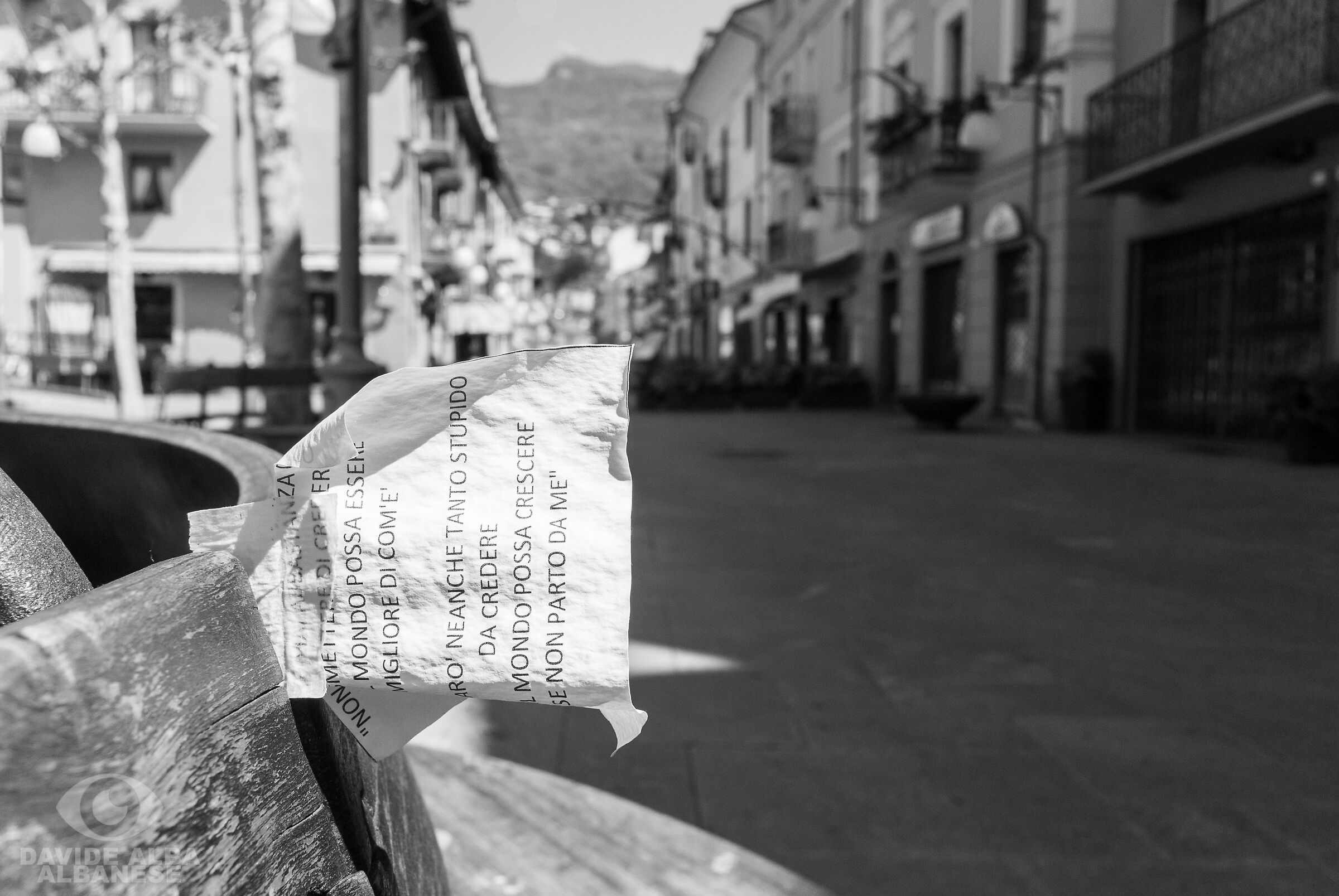 Il coraggio di non mollare.