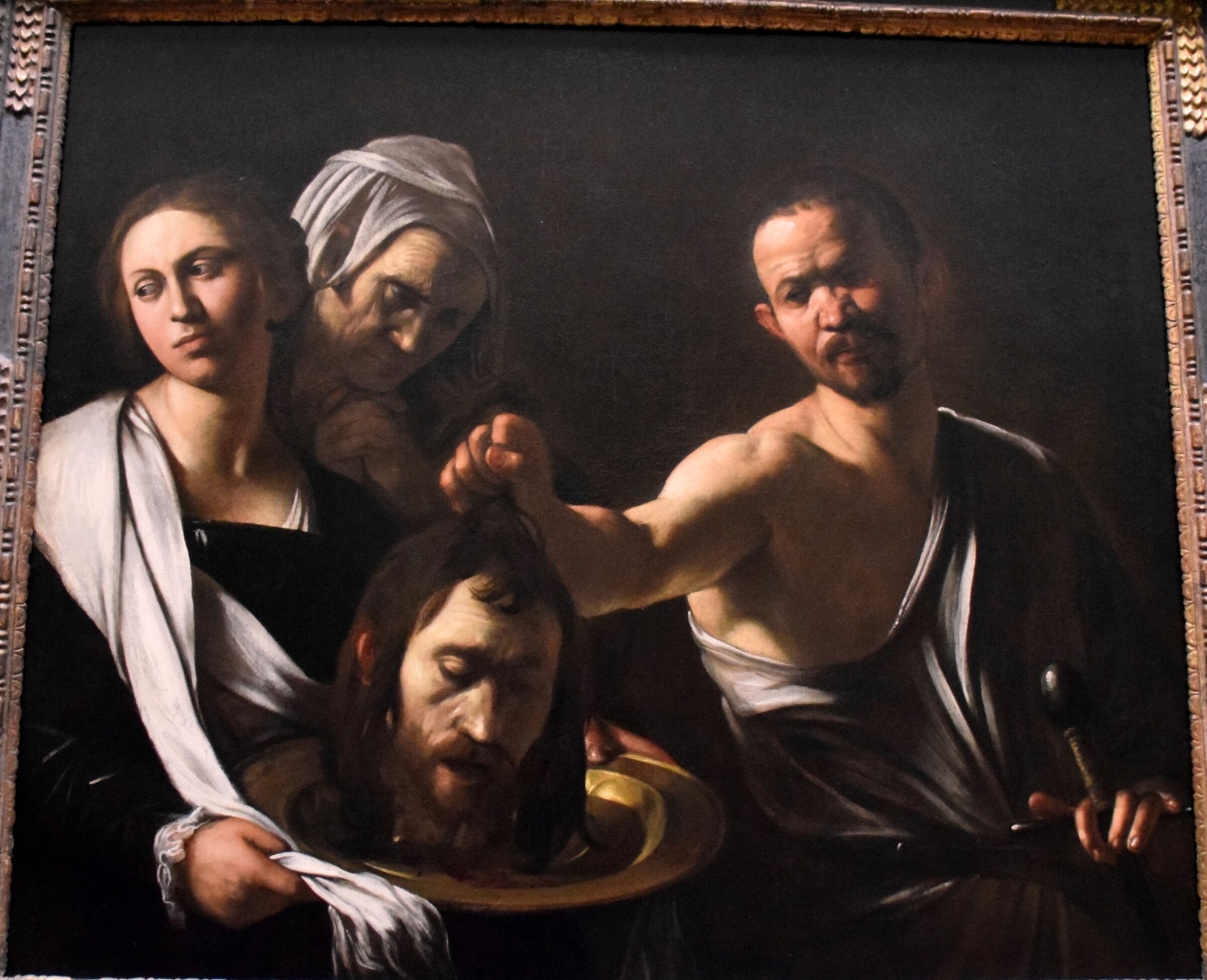 Caravaggio "Salomè riceve la testa del Battista&...