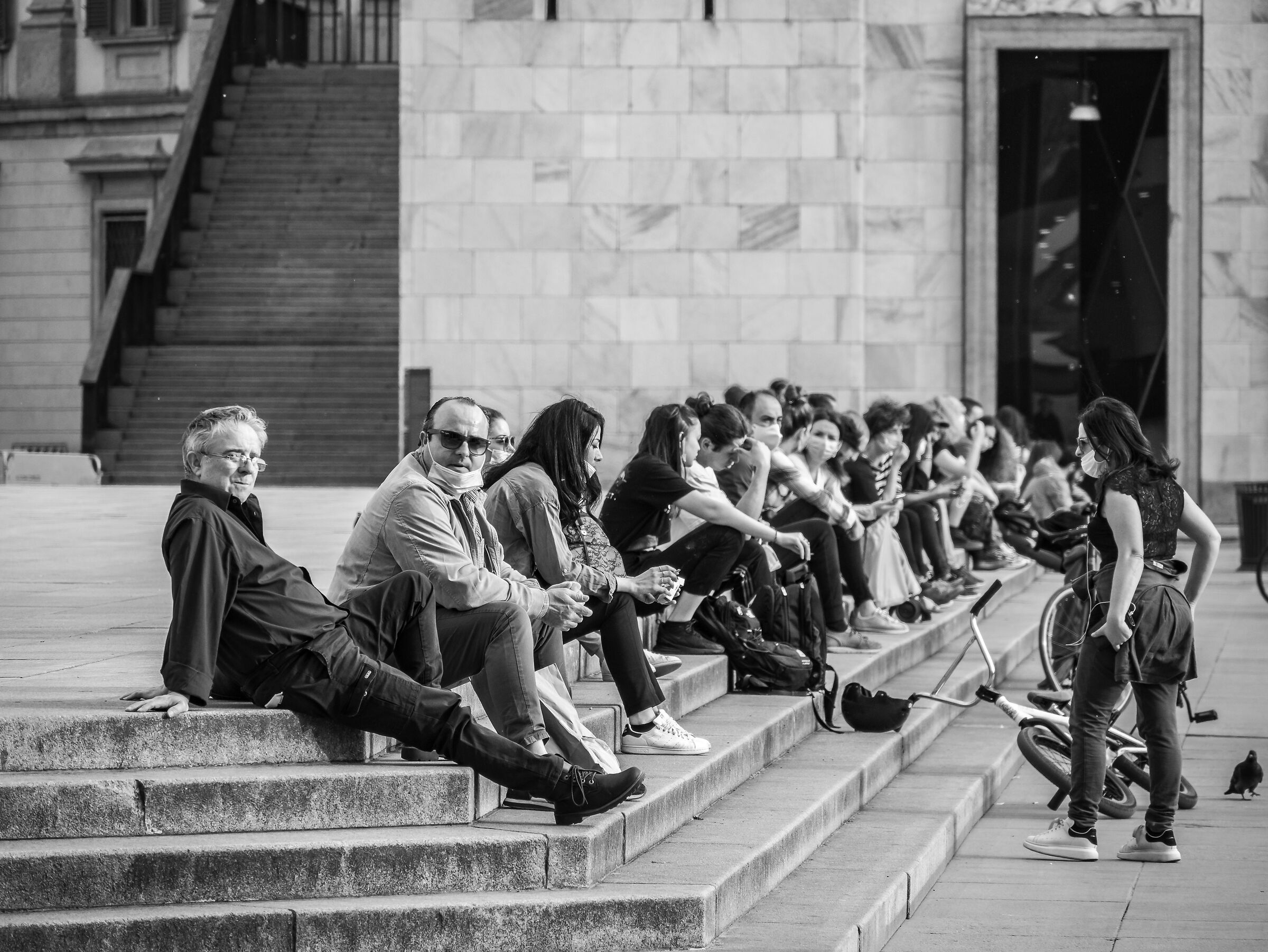 Steps of the Cathedral Milan - 06/05/2020