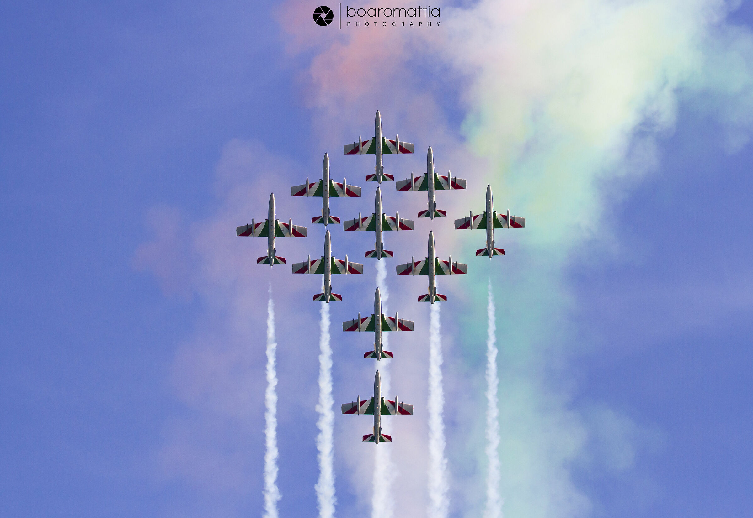 Frecce Tricolori Aermacchi mb339 PAN
