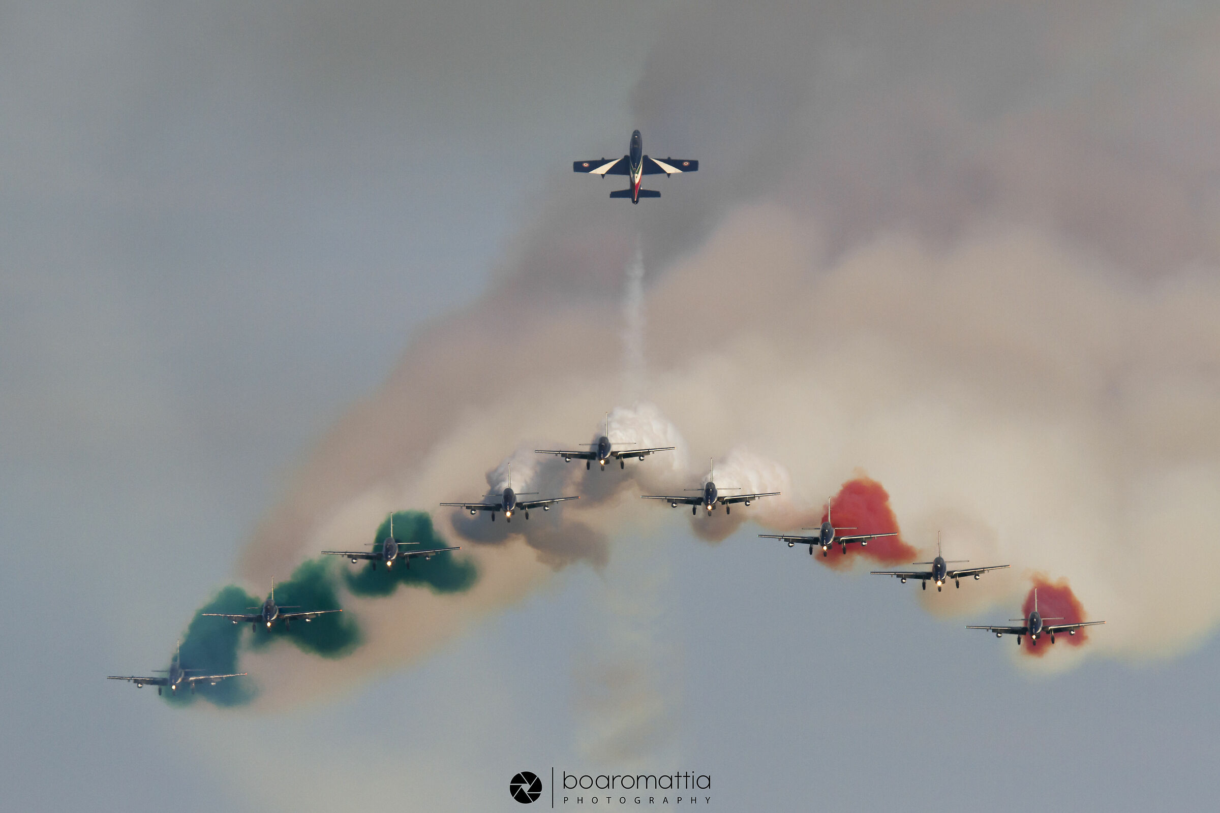 Frecce Tricolori Aermacchi mb339 PAN