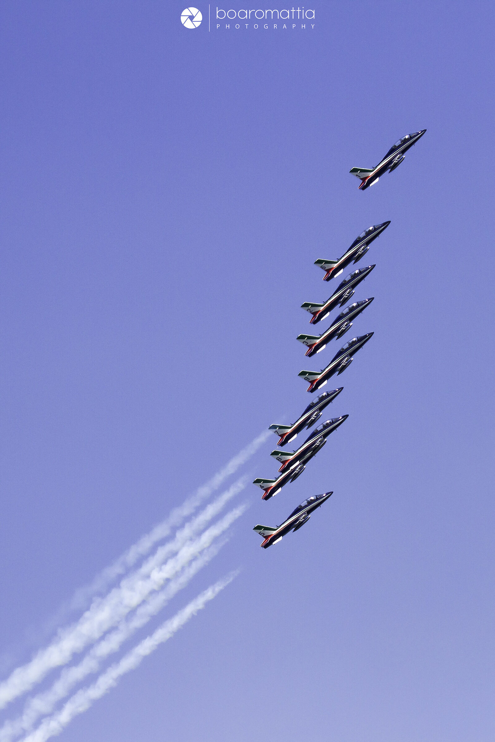 Frecce Tricolori Aermacchi mb339 PAN