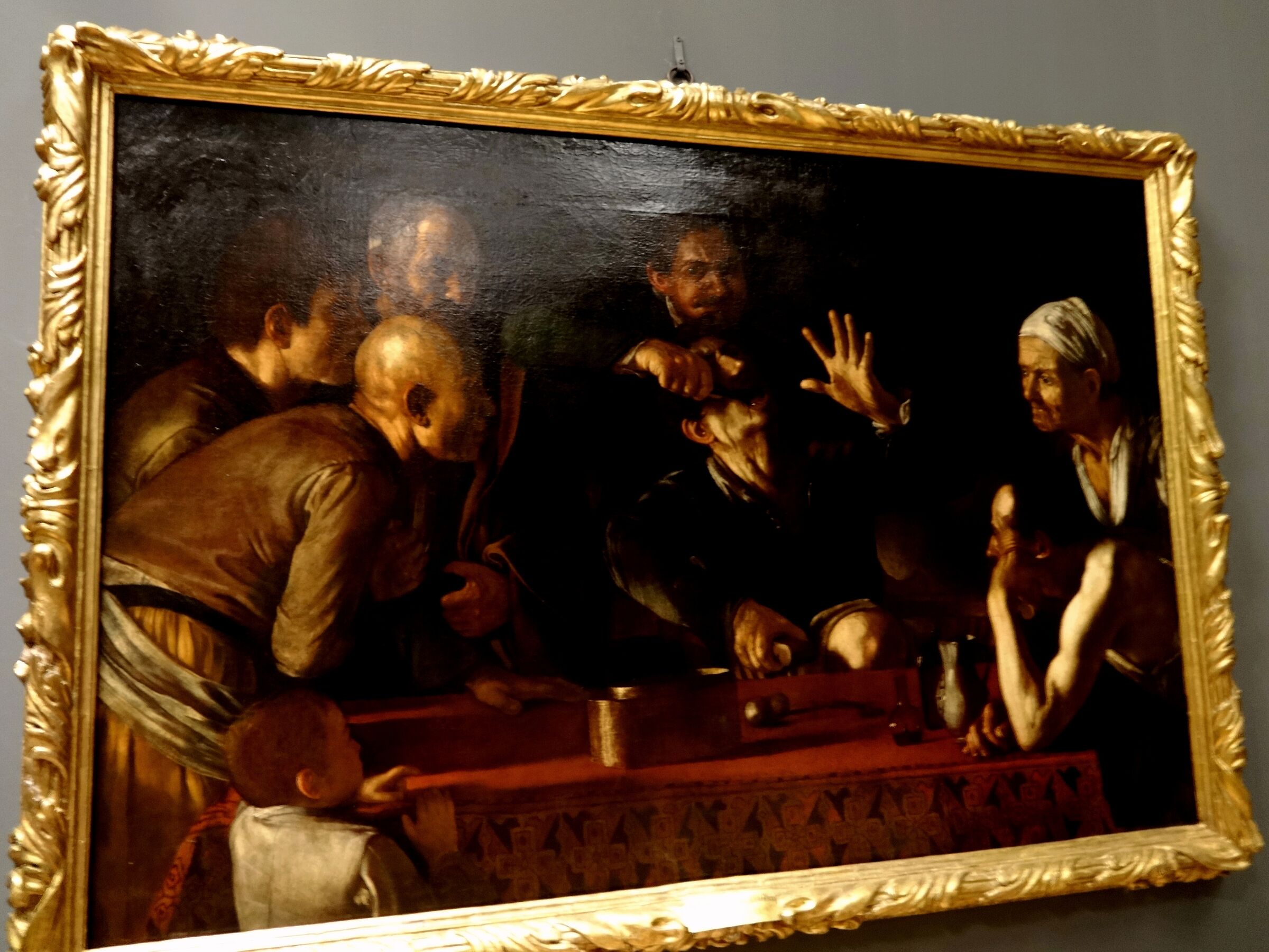 Galleria Palatina - Caravaggio "Il cavadenti"