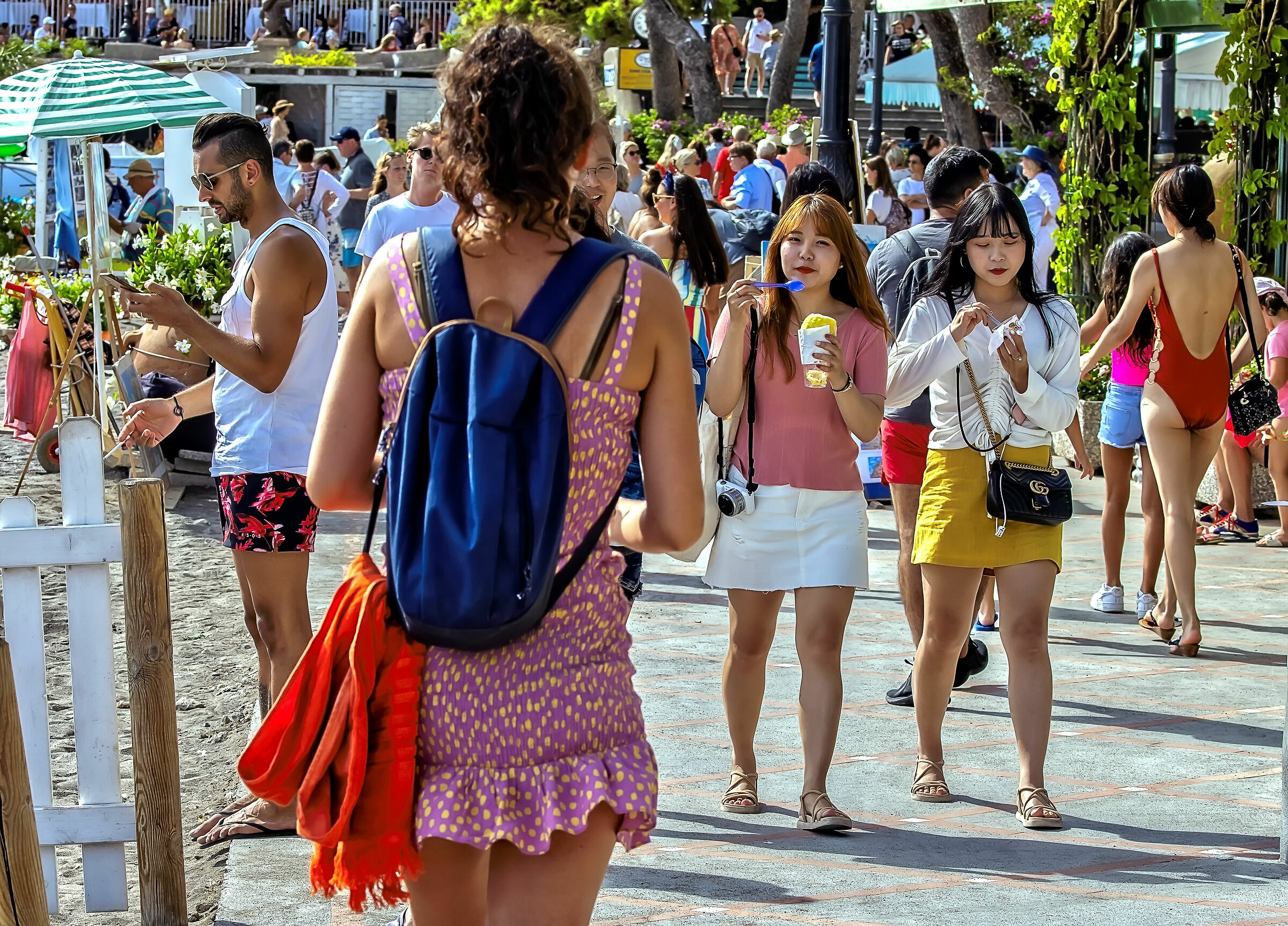 Brioches with ice cream