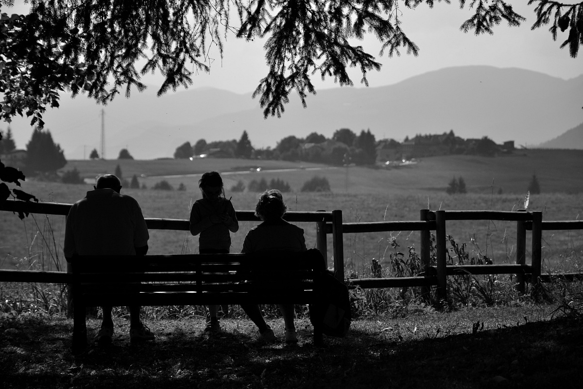 Uno sguardo verso l'Altopiano
