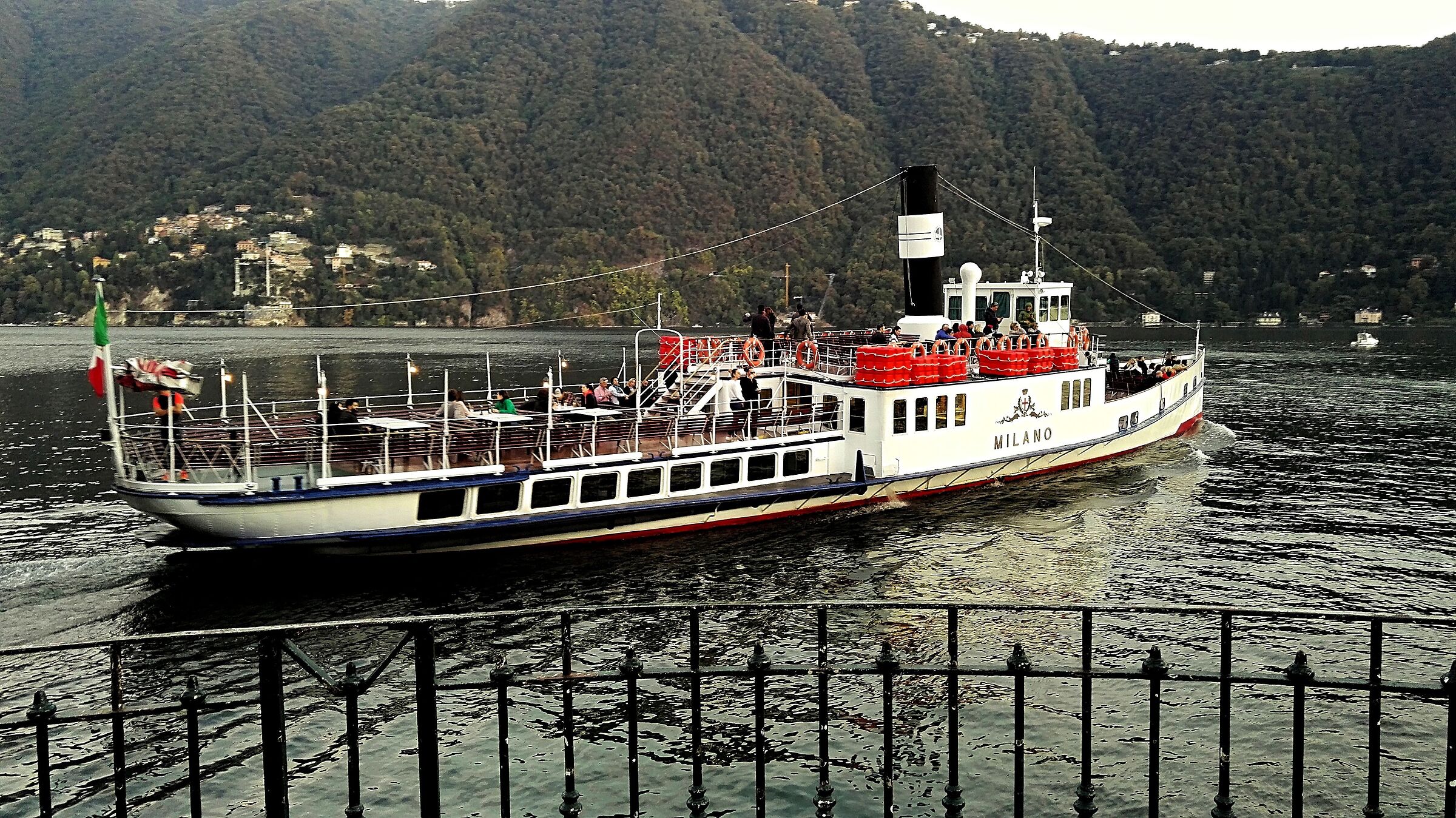 battello Milano lago di Como 7/10/2018