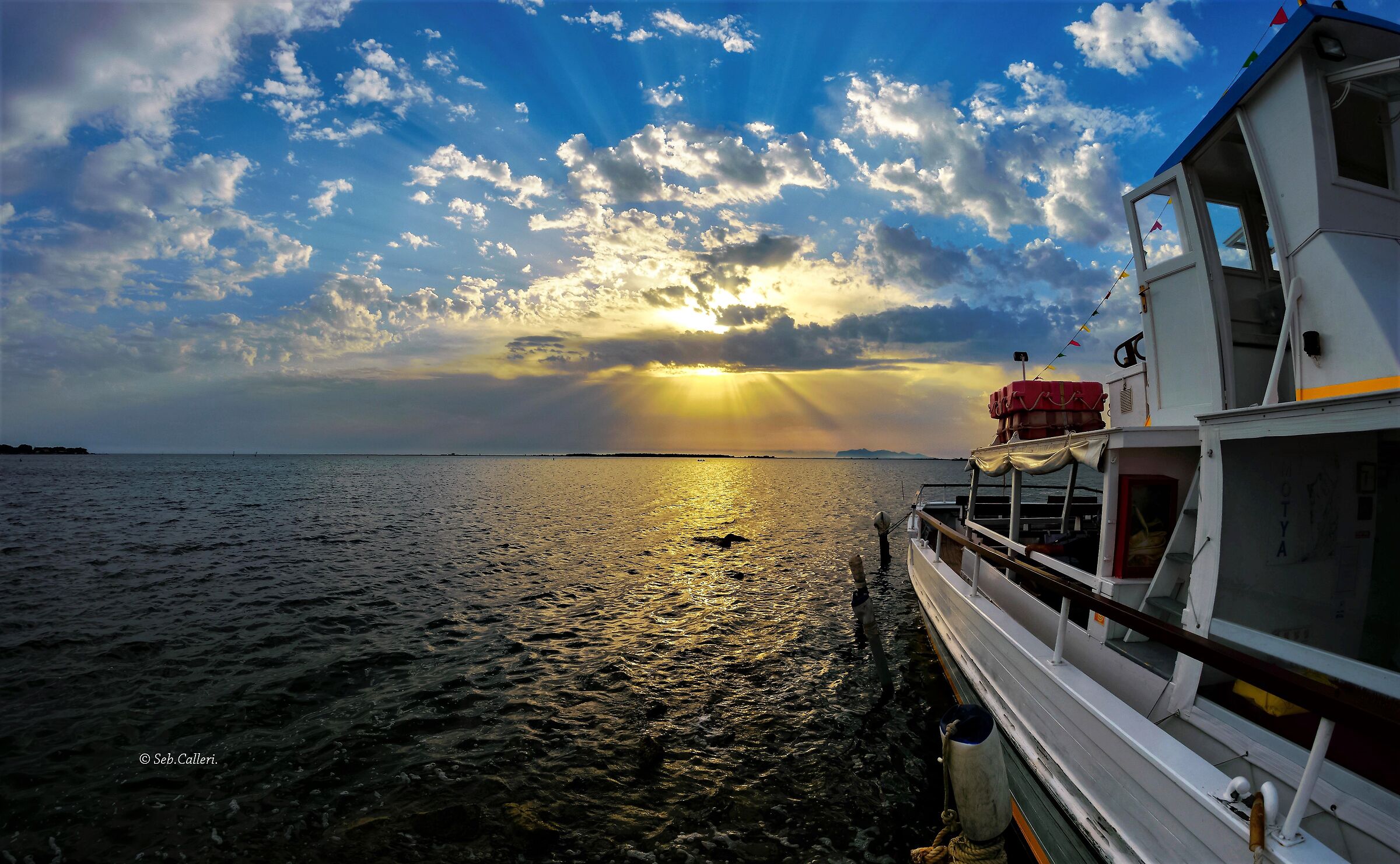 I colori del tramonto...