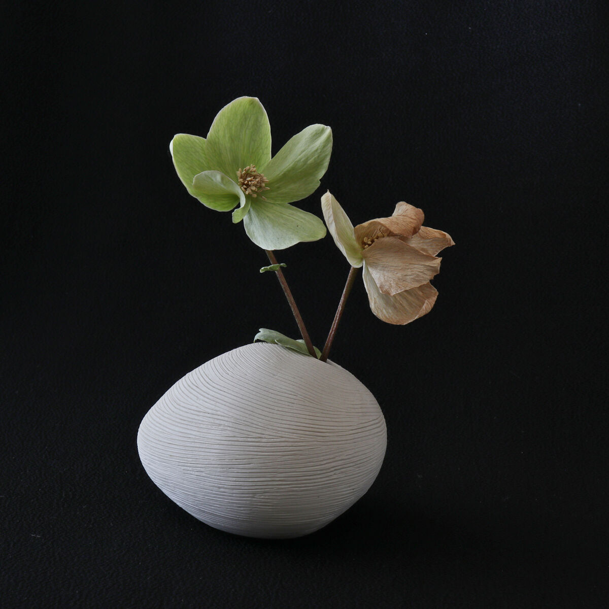 small Swedish vase between life and death