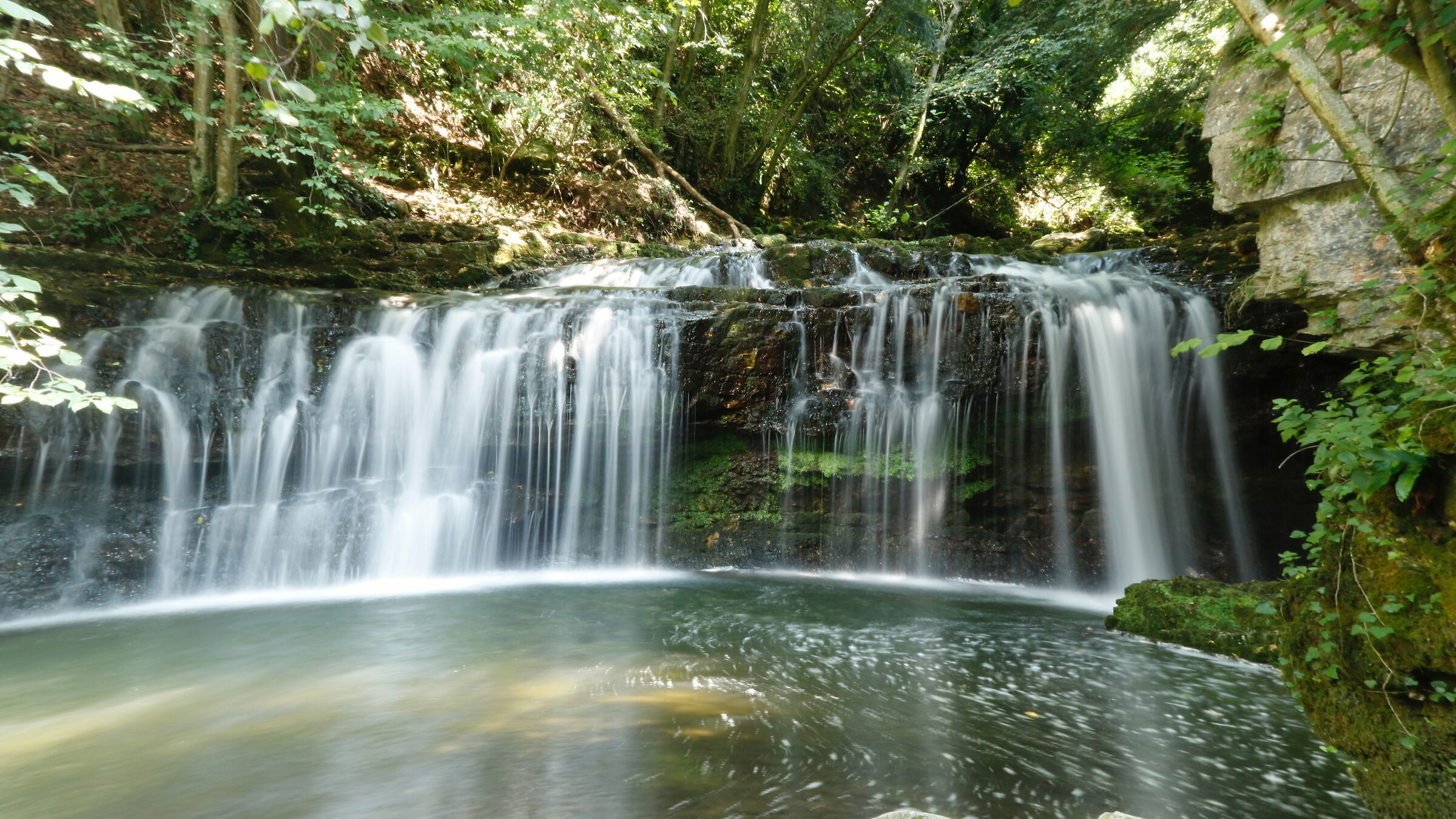 ferrera e la cascata