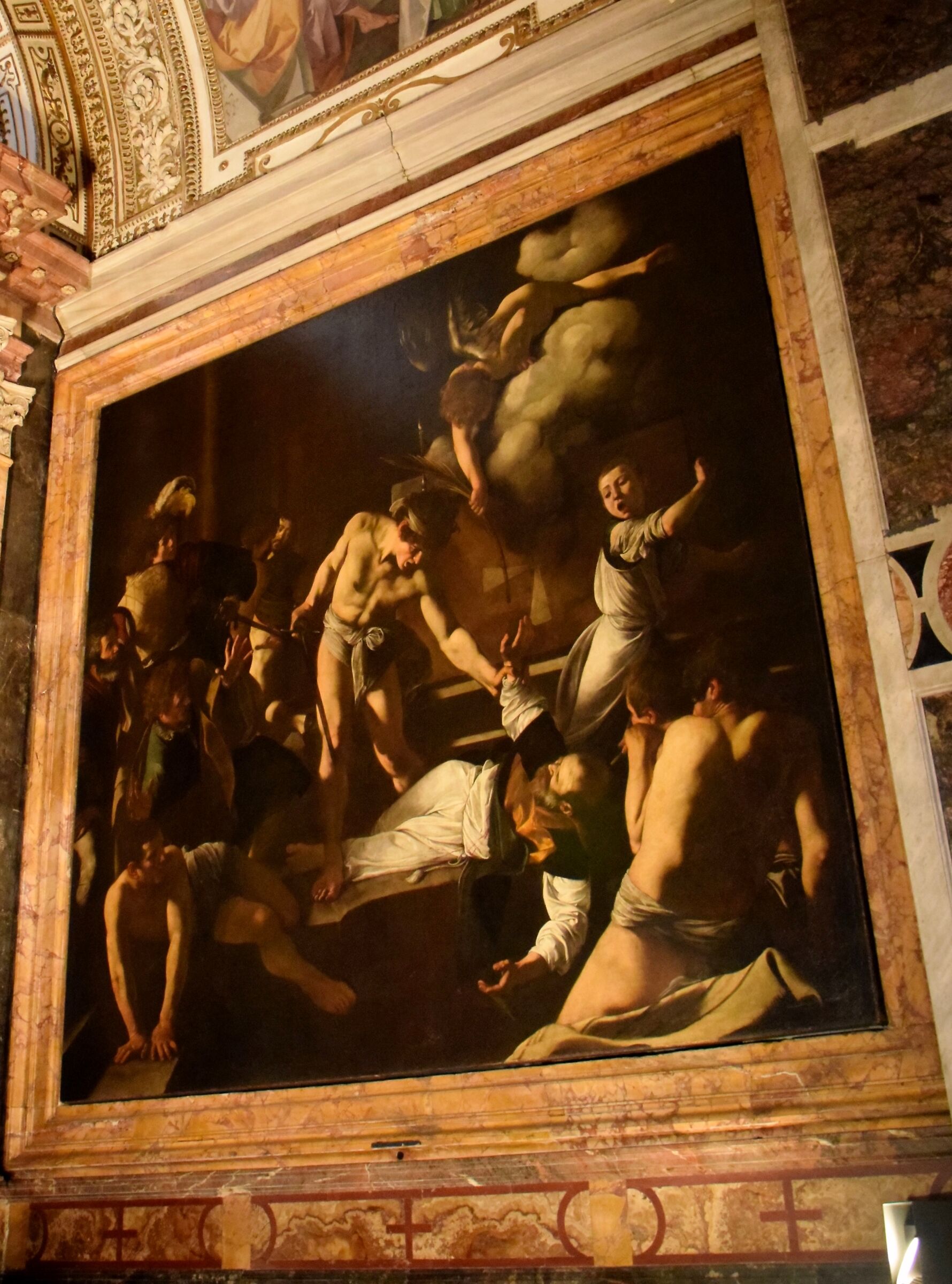 Caravaggio "Martirio di  San Matteo"