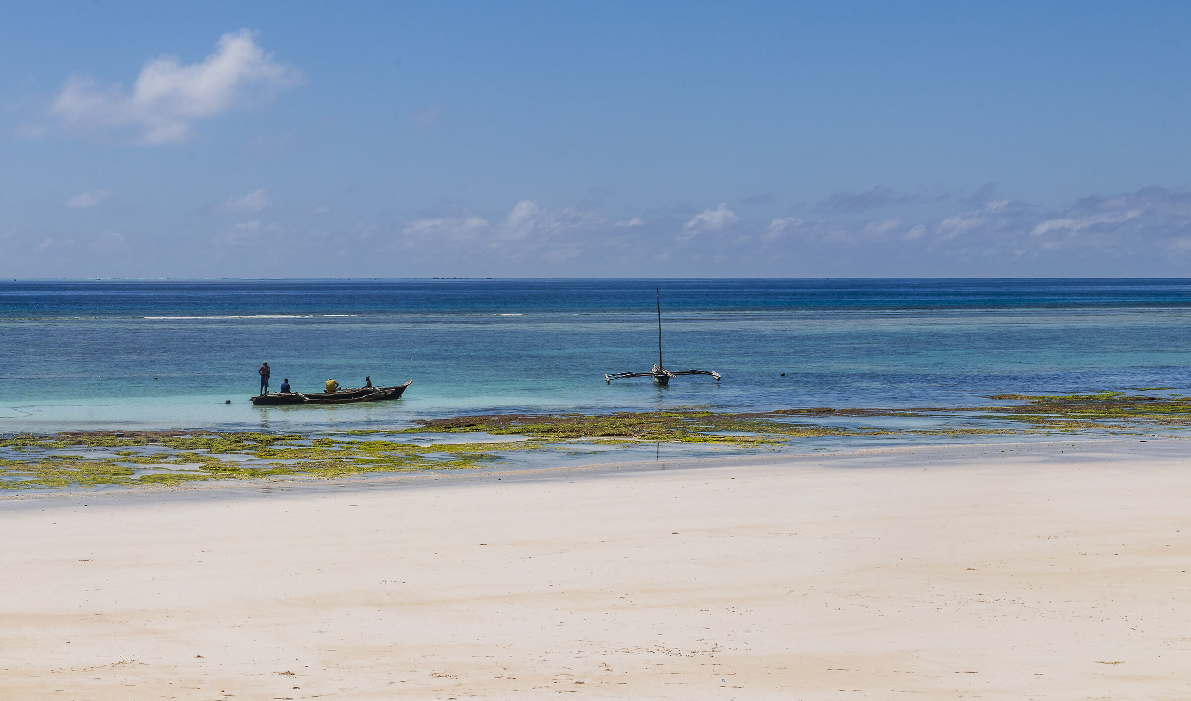 The colors of the sea