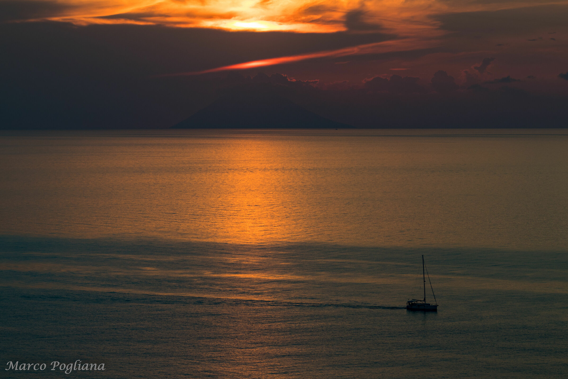 La calma del tramonto